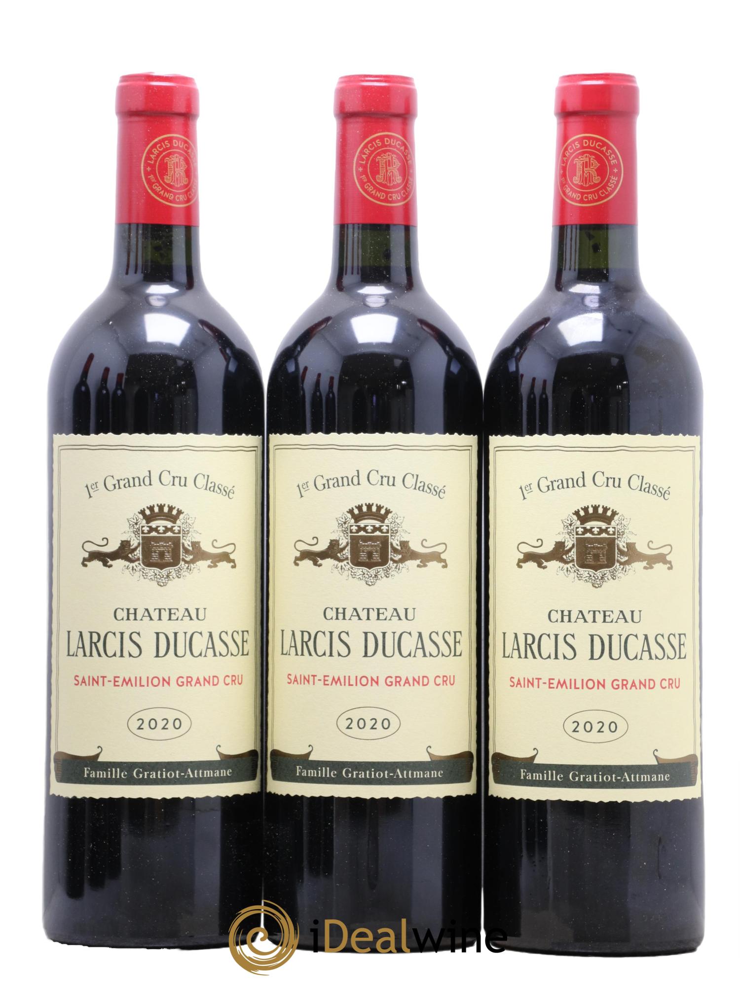 Château Larcis Ducasse 1er Grand Cru Classé B 2020 - Lot de 6 bouteilles - 1