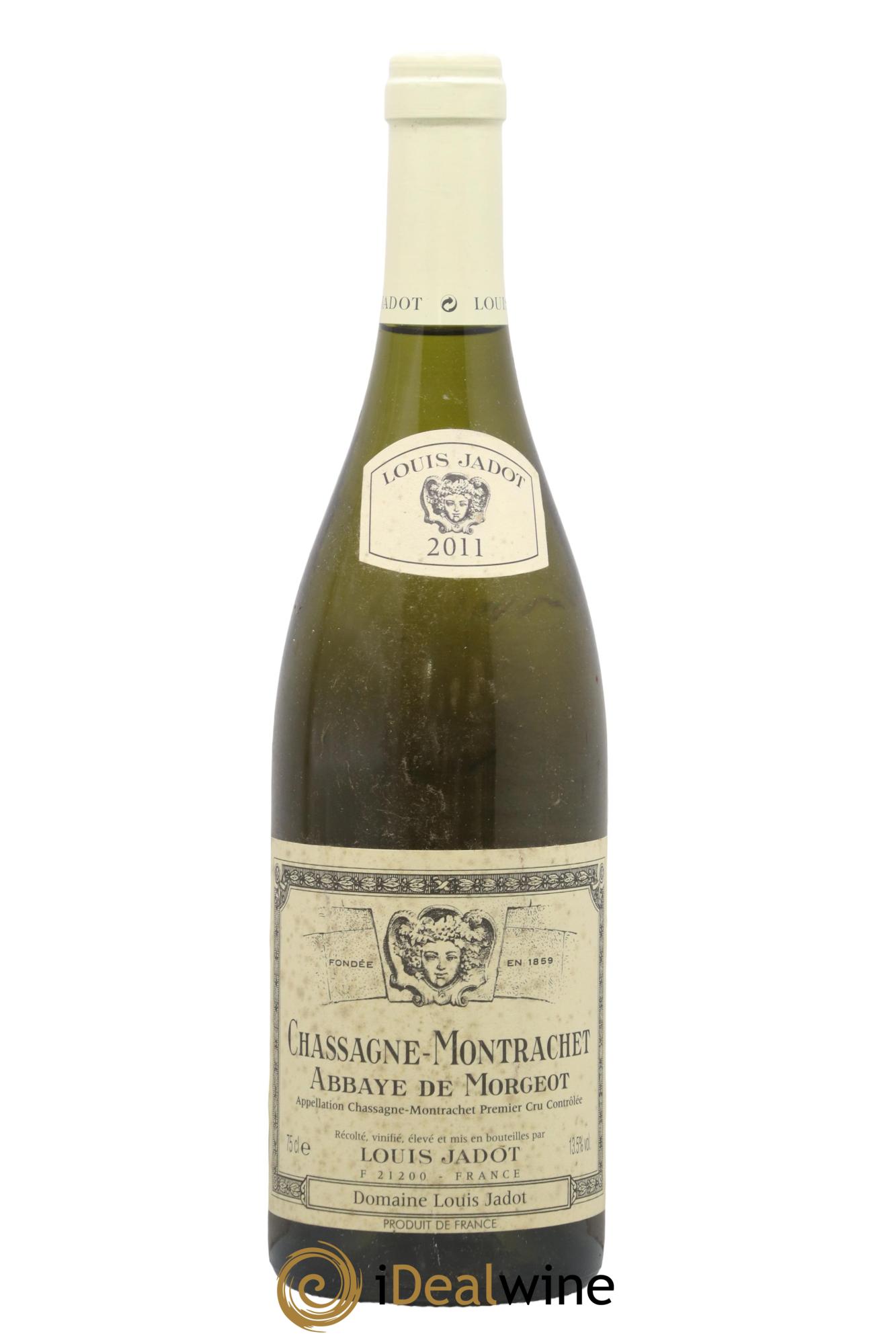 Chassagne-Montrachet 1er Cru Abbaye de Morgeot Domaine Louis Jadot 2011 - Lot of 1 bottle - 0