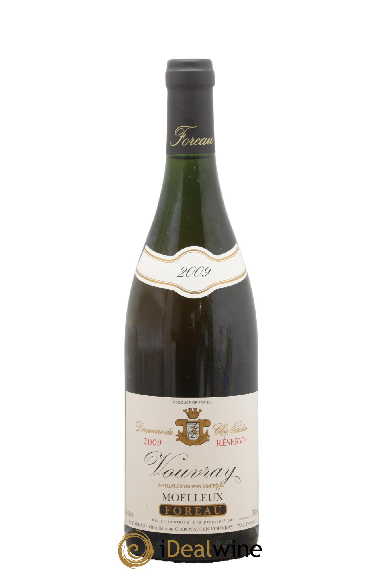 Vouvray Moelleux Réserve Clos Naudin - Philippe Foreau 2009 - Posten von 1 Flasche - 0