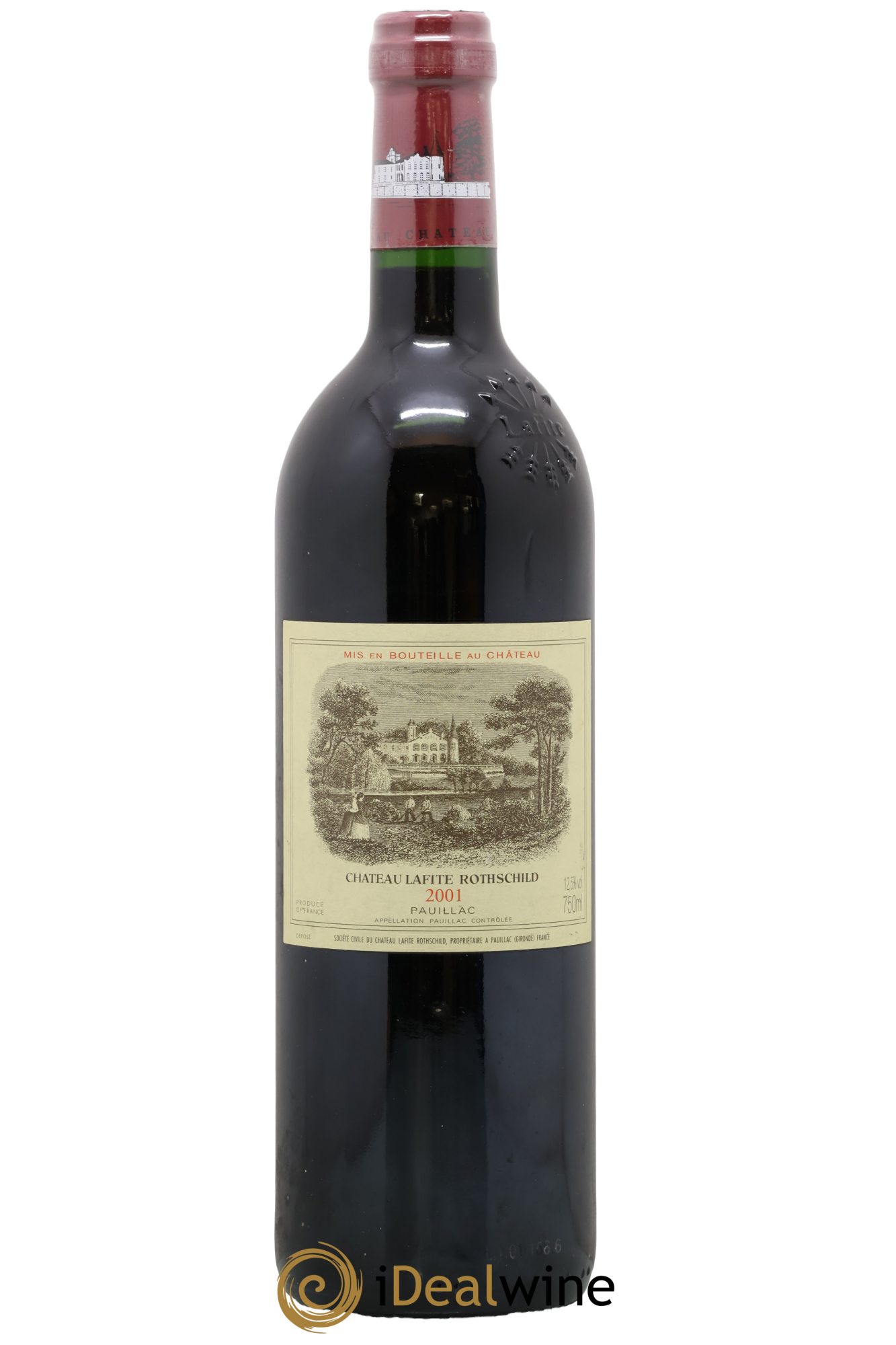 Château Lafite Rothschild 1er Grand Cru Classé 2001 - Lot de 1 bouteille - 0