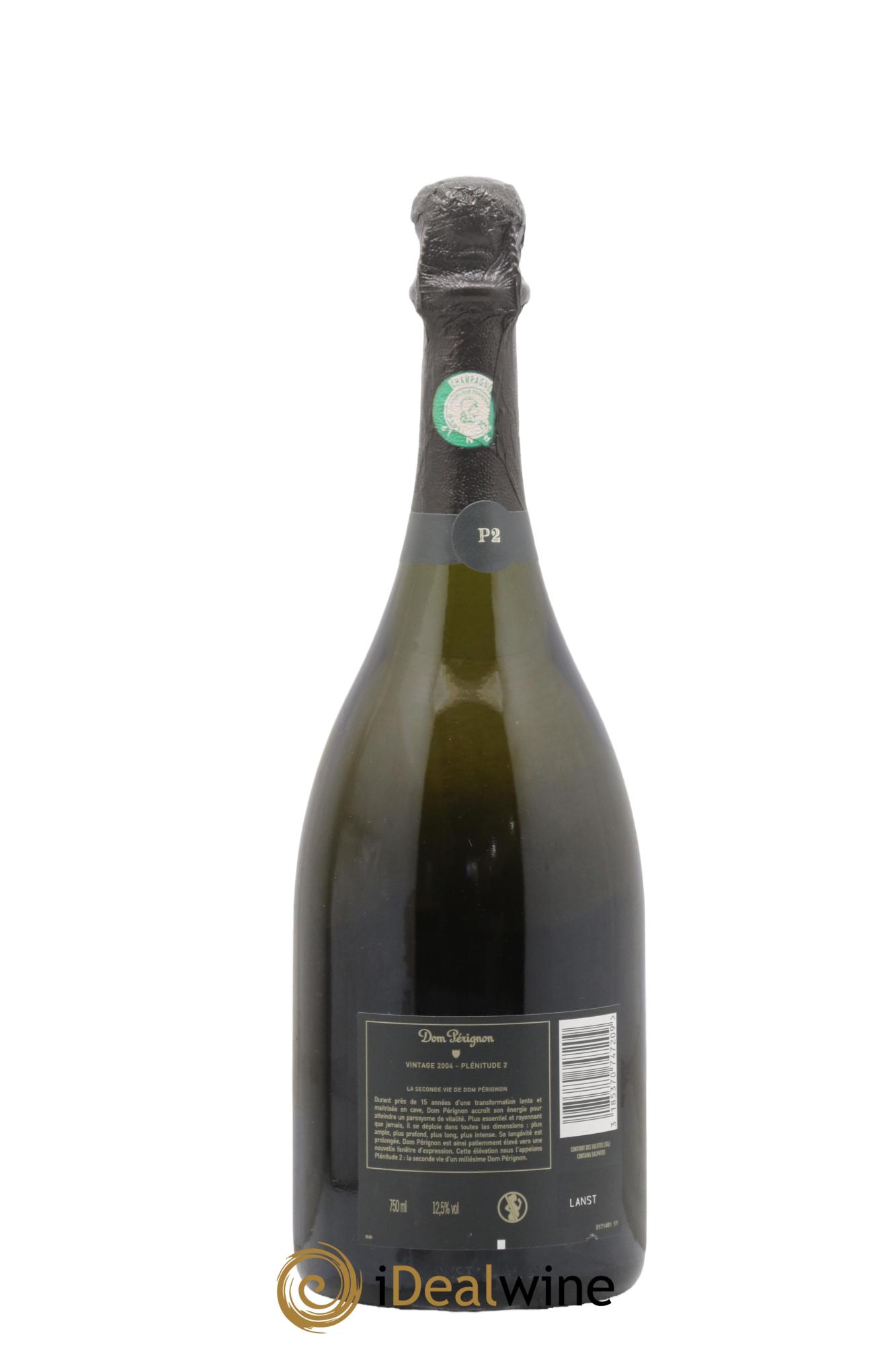 2eme Plénitude (P2) Dom Pérignon 2004 - Lot de 1 bouteille - 1