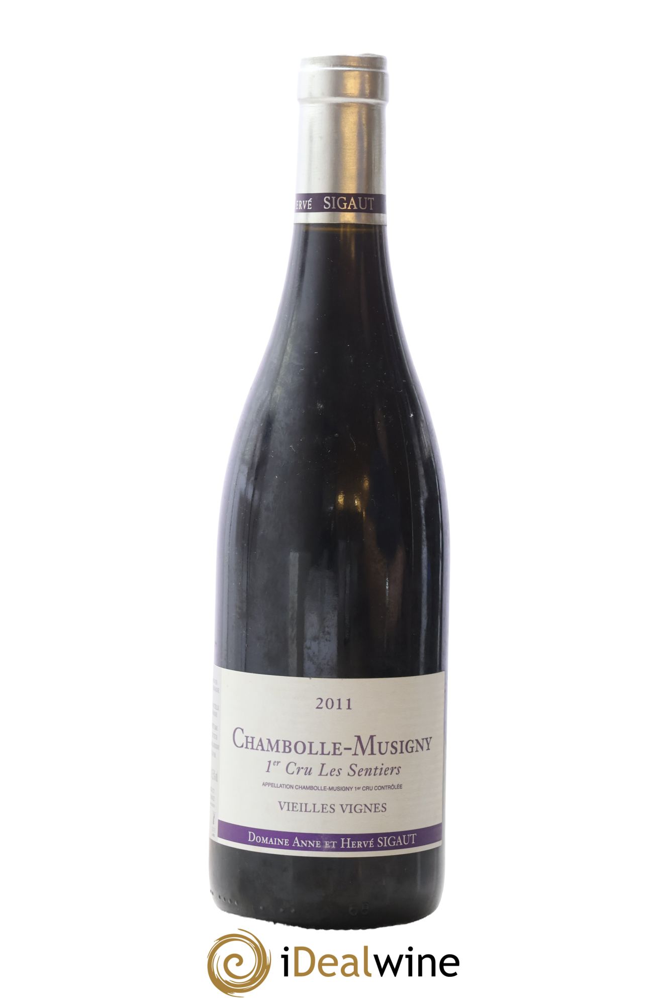 Chambolle-Musigny 1er Cru Les Sentiers Vieilles Vignes Anne et Hervé Sigaut (Domaine) 2011 - Lot de 1 bouteille - 0