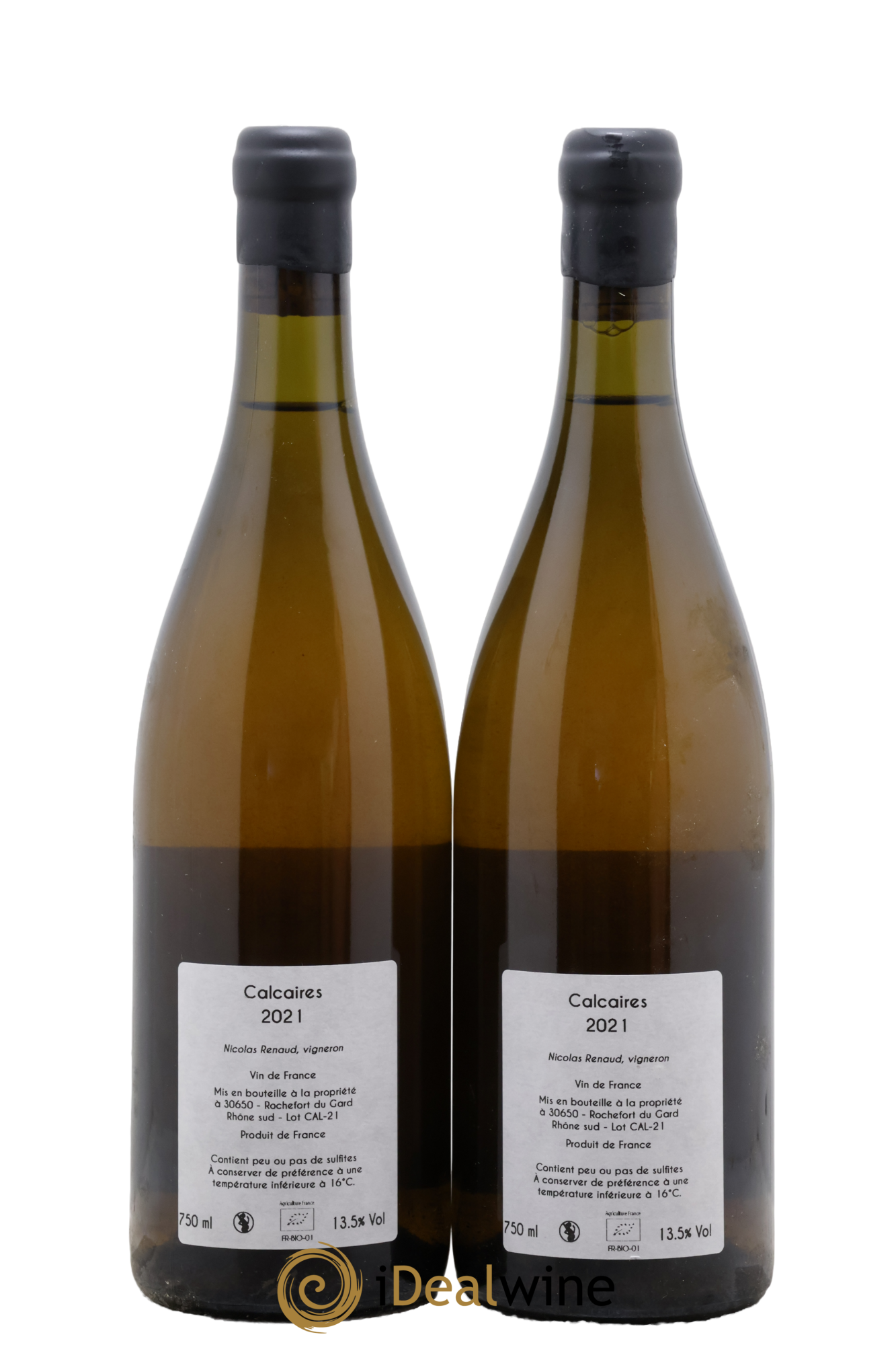 Vin de France Calcaires Clos des Grillons Calcaires 2021 - Lot de 2 bouteilles - 1