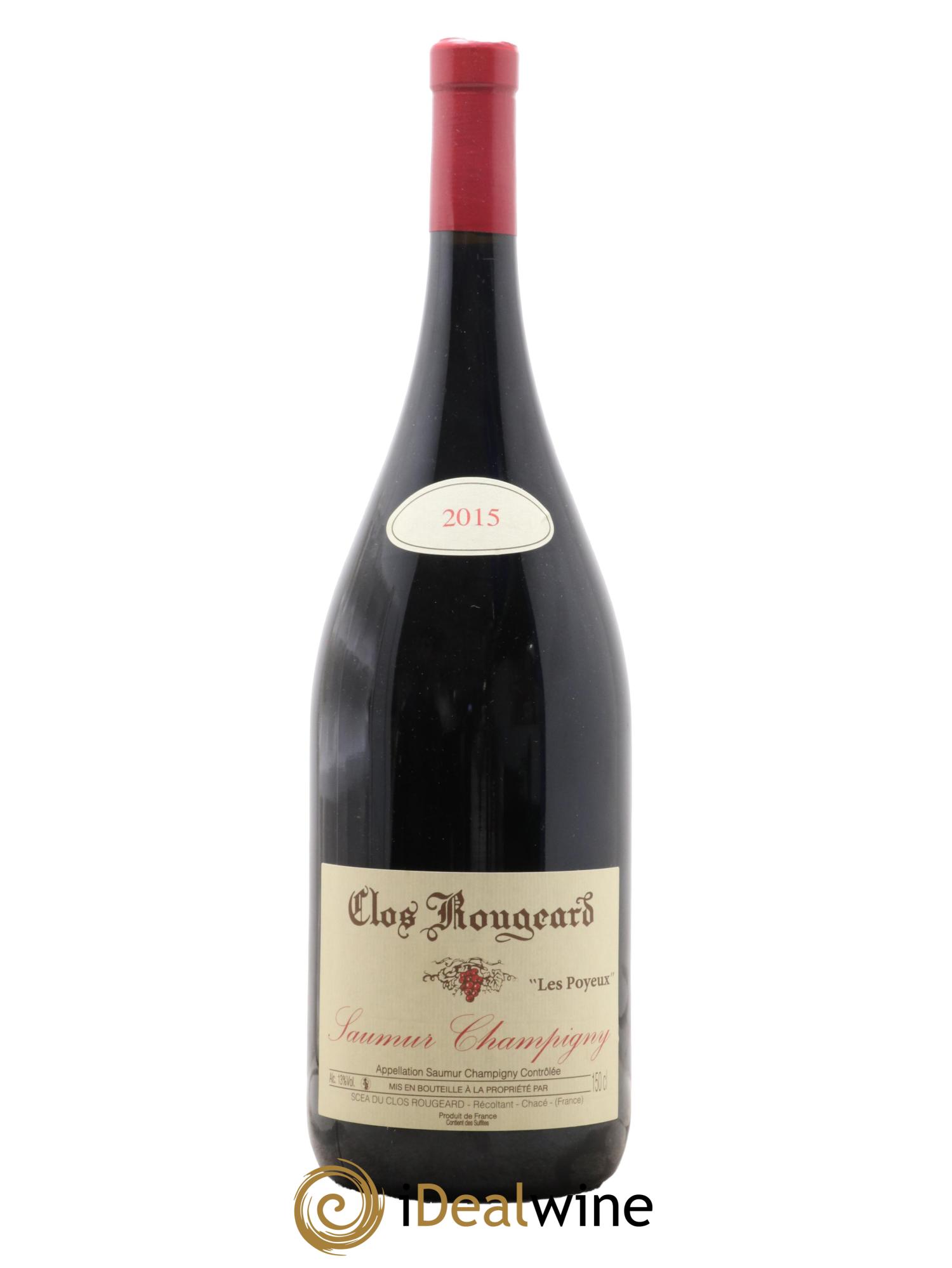 Saumur-Champigny Les Poyeux Clos Rougeard 2015 - Lot de 1 magnum - 0