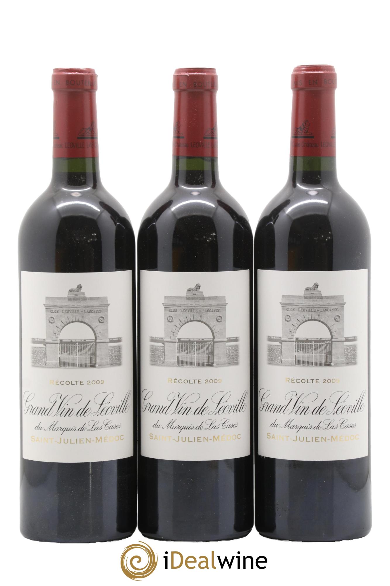 Château Léoville Las Cases 2ème Grand Cru Classé 2009 - Lot of 12 bottles - 1