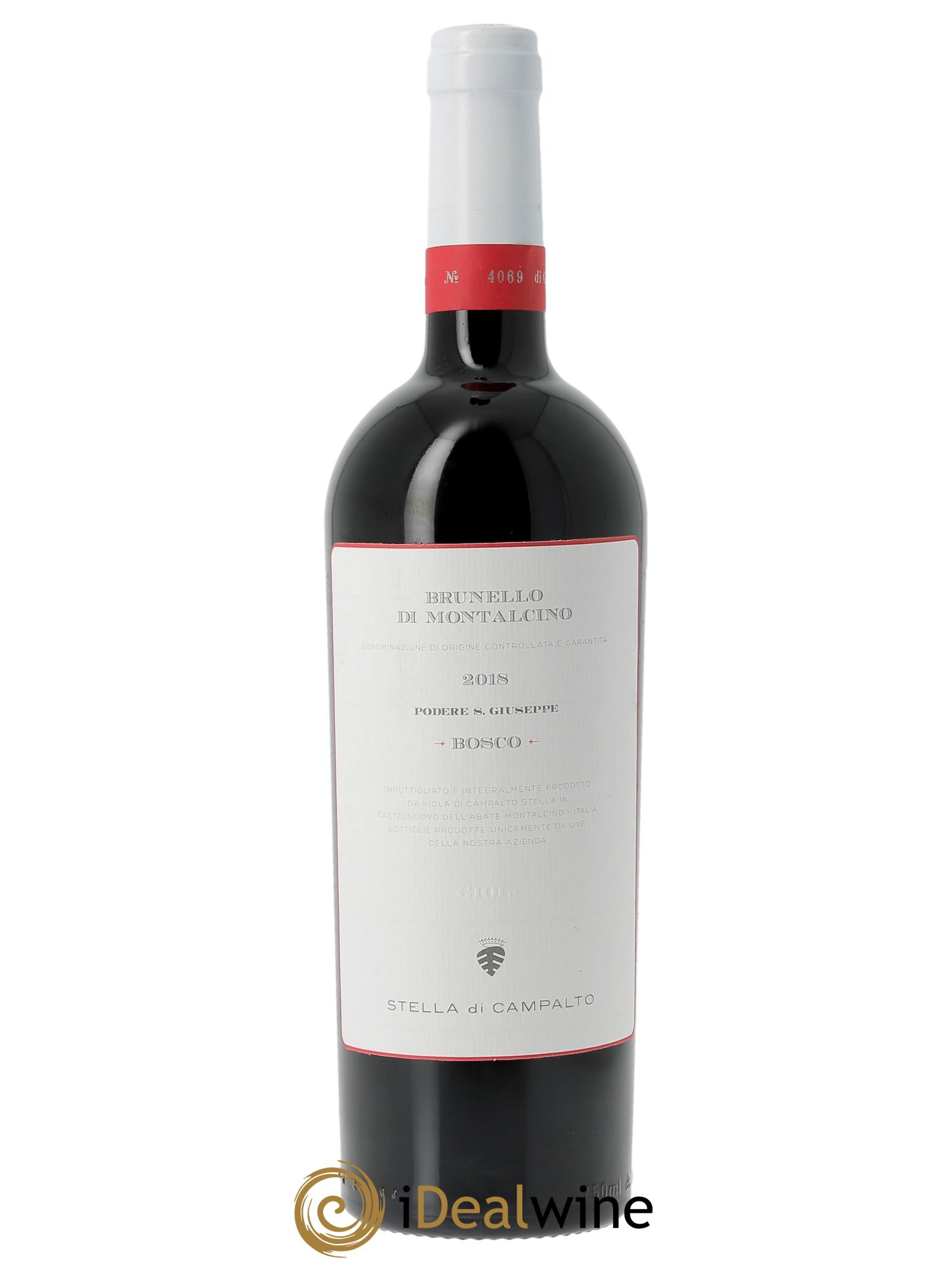Brunello di Montalcino DOCG Stella di Campalto Bosco 2018 - Lot de 1 bouteille - 0