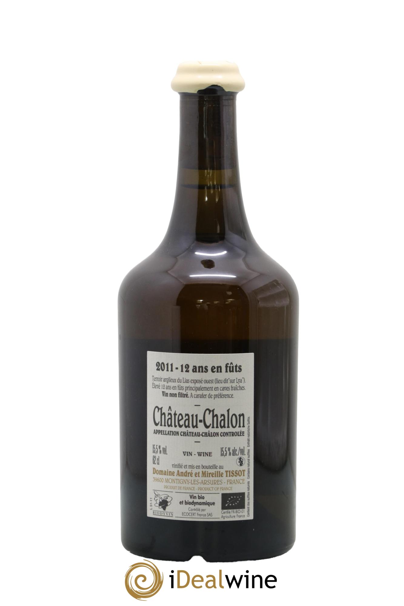 Château-Chalon 12 ans d'élevage Bénédicte et Stéphane Tissot 2011 - Lot de 1 clavelin - 1