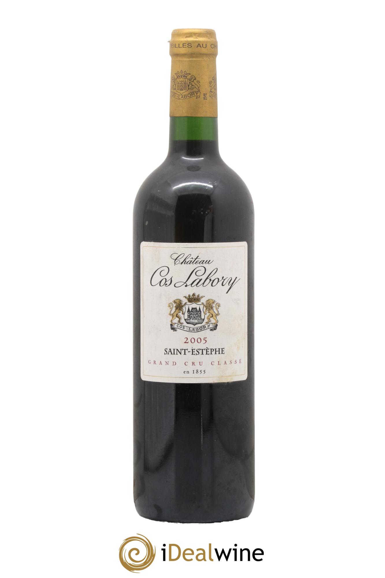 Château Cos Labory 5ème Grand Cru Classé 2005 - Lot de 1 bouteille - 0
