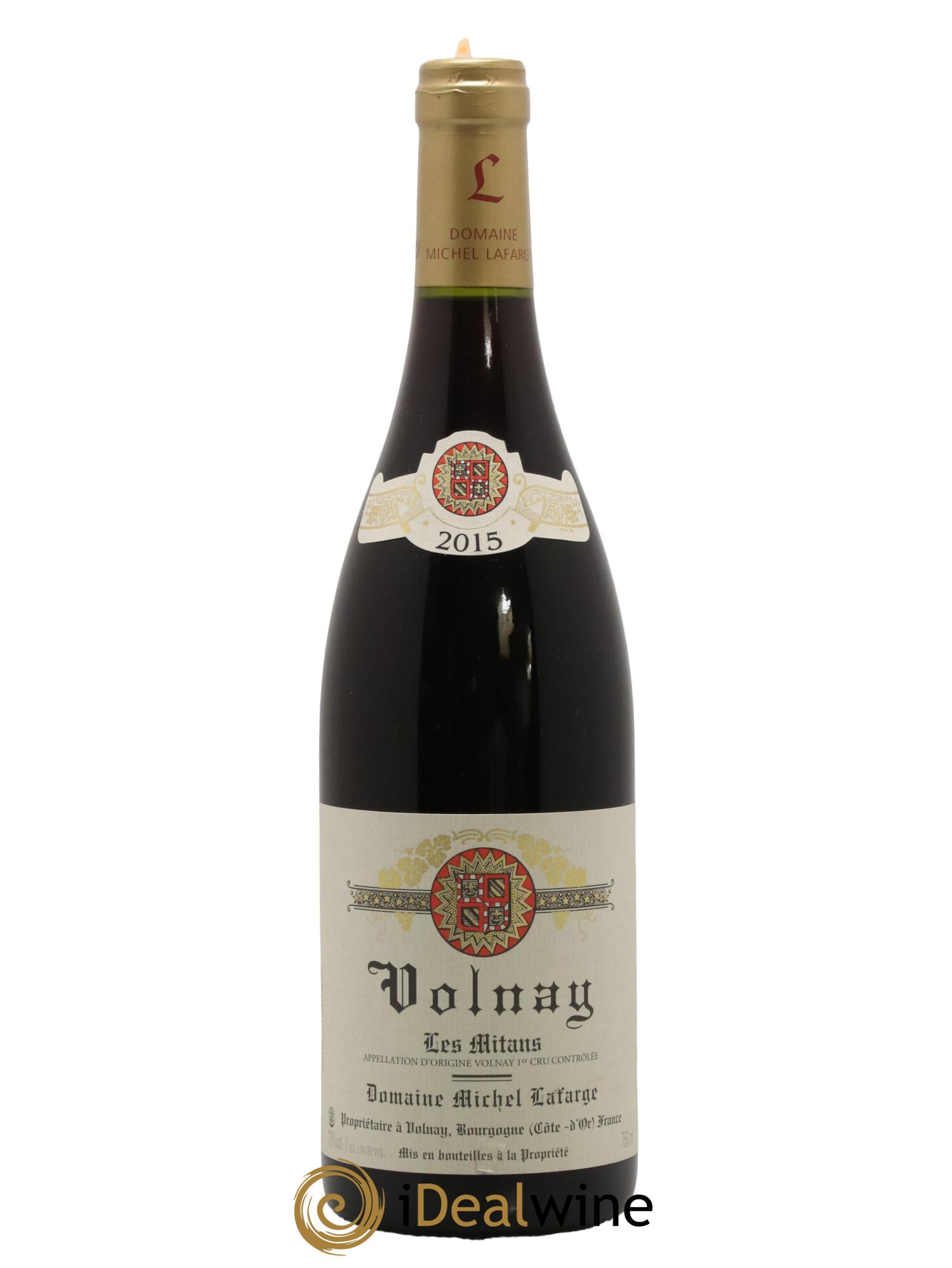 Volnay 1er Cru Les Mitans Lafarge (Domaine) 2015 - Lot de 1 bouteille - 0