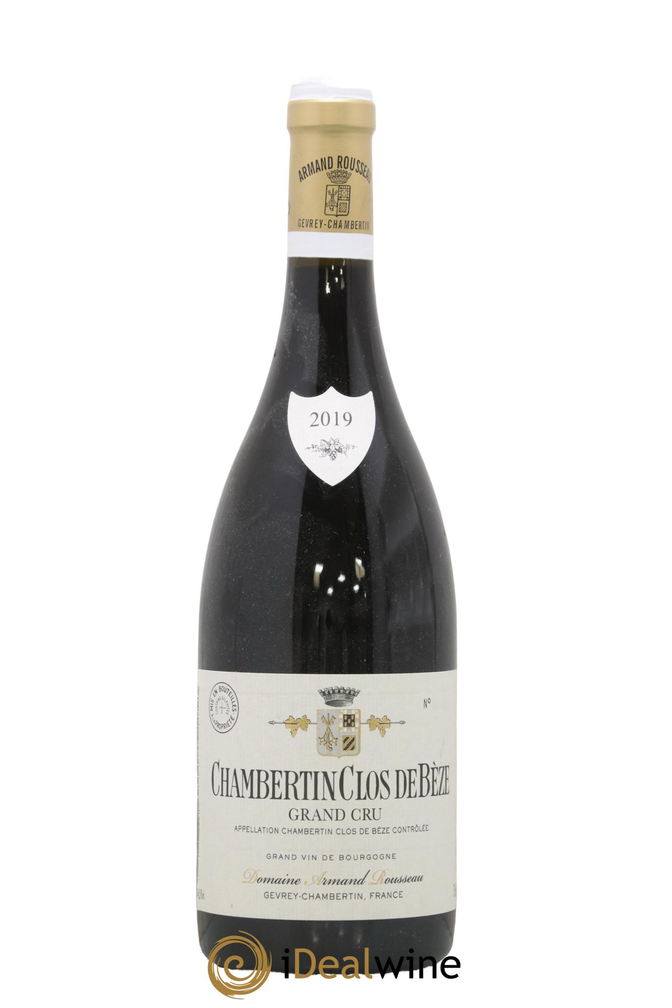 Chambertin Clos de Bèze Grand Cru Armand Rousseau (Domaine) 2019 - Lot de 1 bouteille - 0
