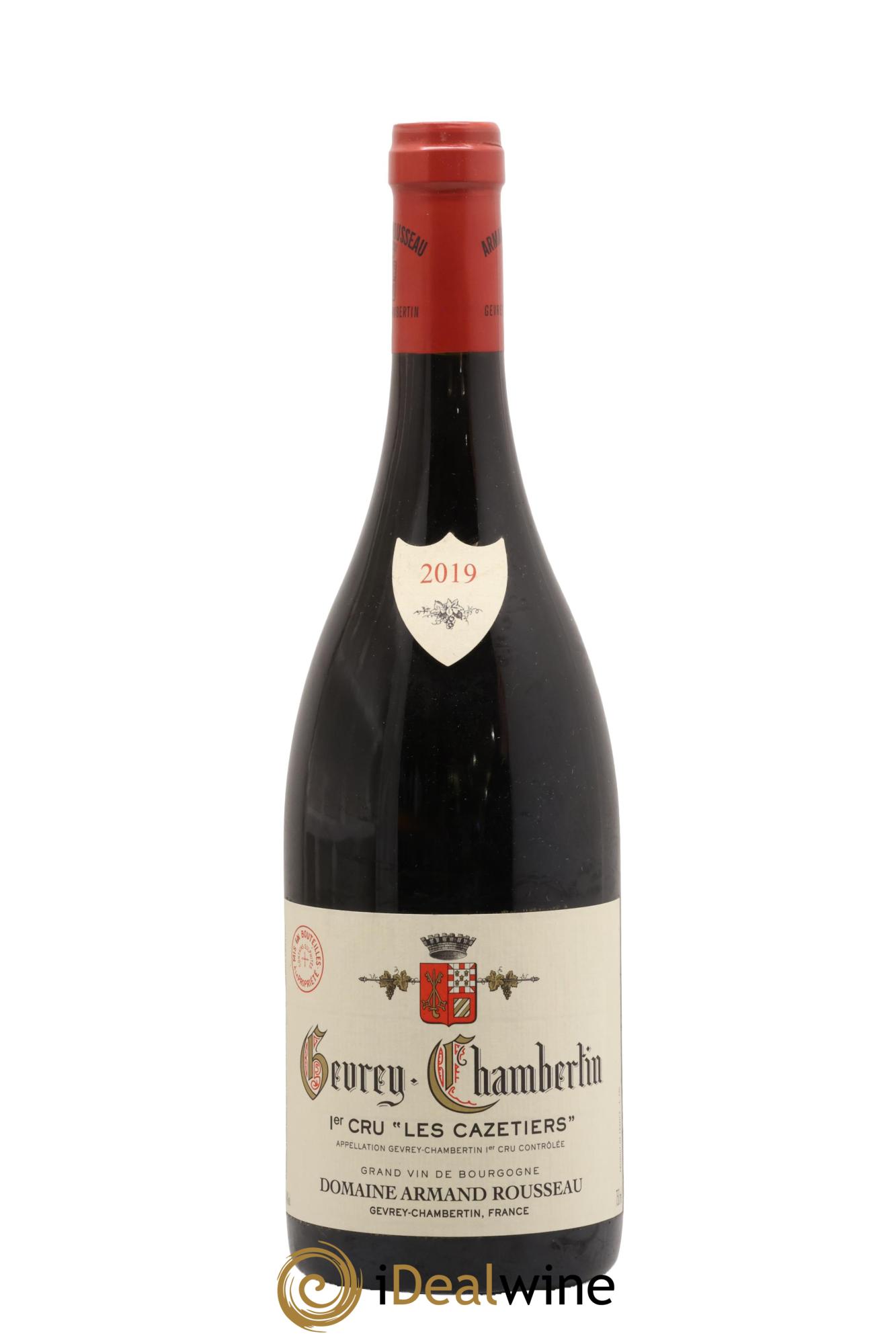 Gevrey-Chambertin 1er Cru Les Cazetiers Armand Rousseau (Domaine) 2019 - Lot de 1 bouteille - 0