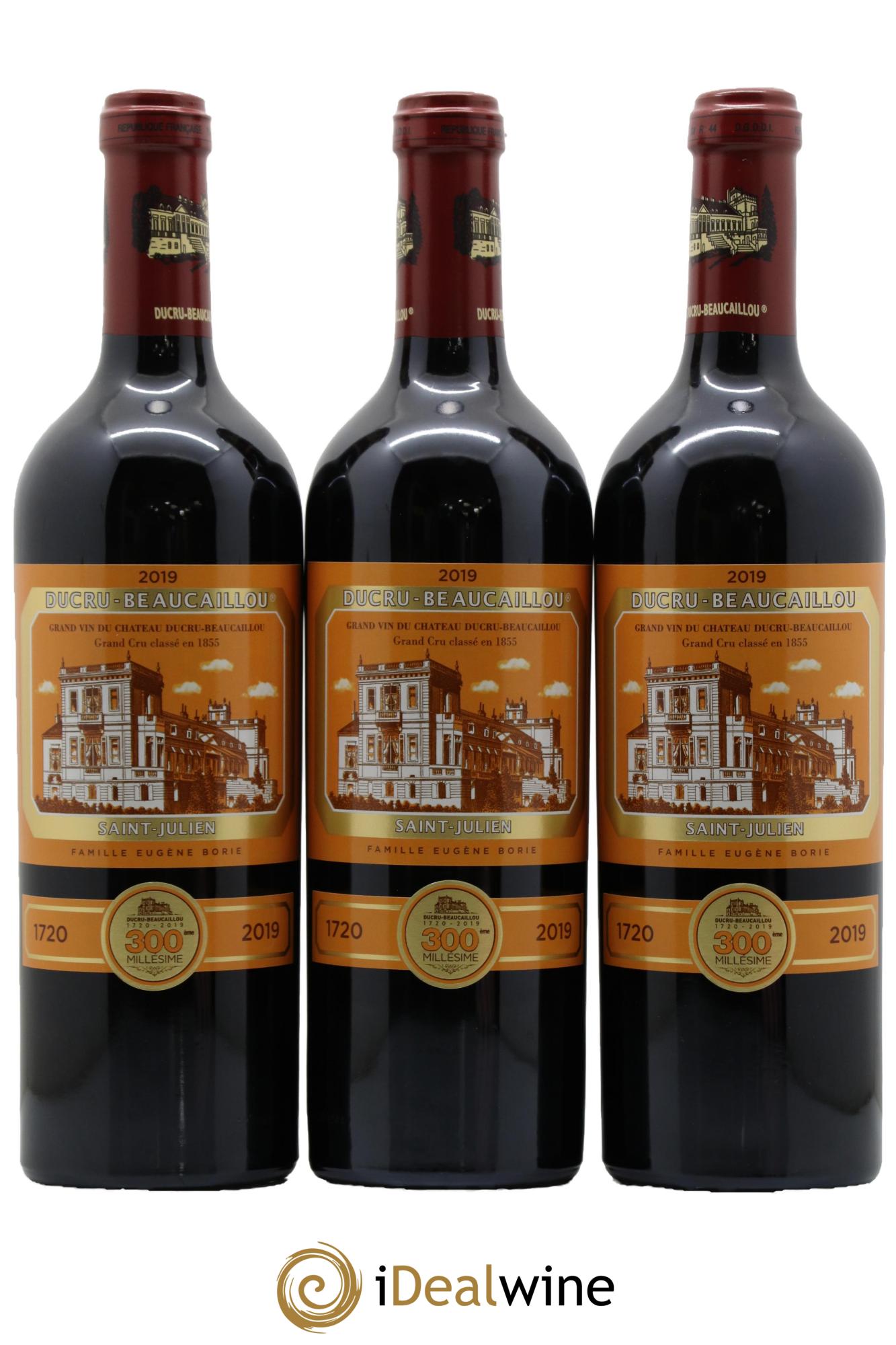 Château Ducru Beaucaillou 2ème Grand Cru Classé 2019 - Posten von 3 Flaschen - 0
