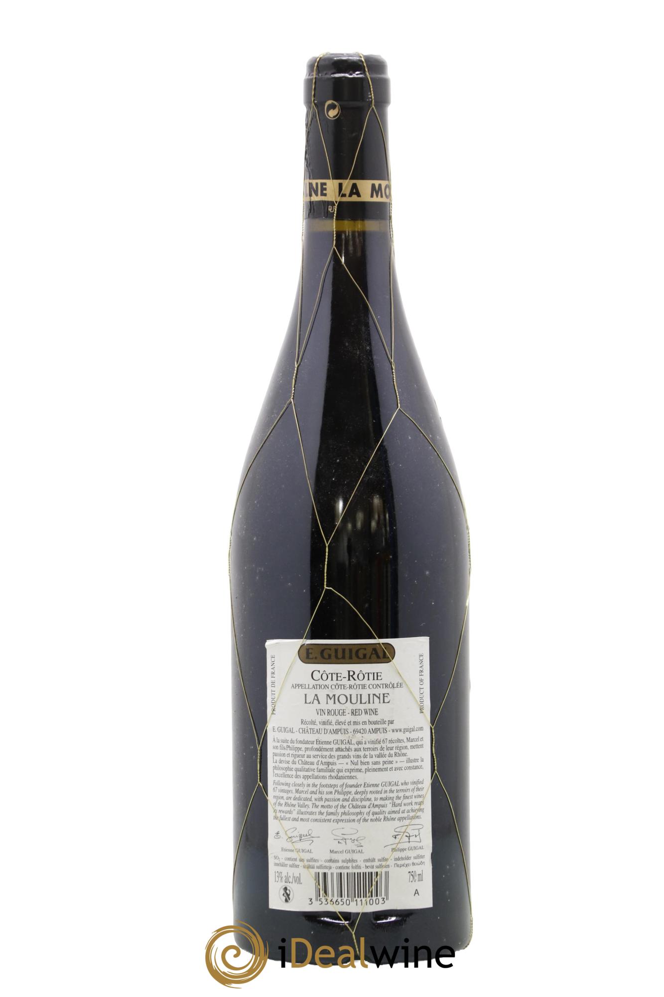 Côte-Rôtie La Mouline Guigal 2007 - Lot de 1 bouteille - 1