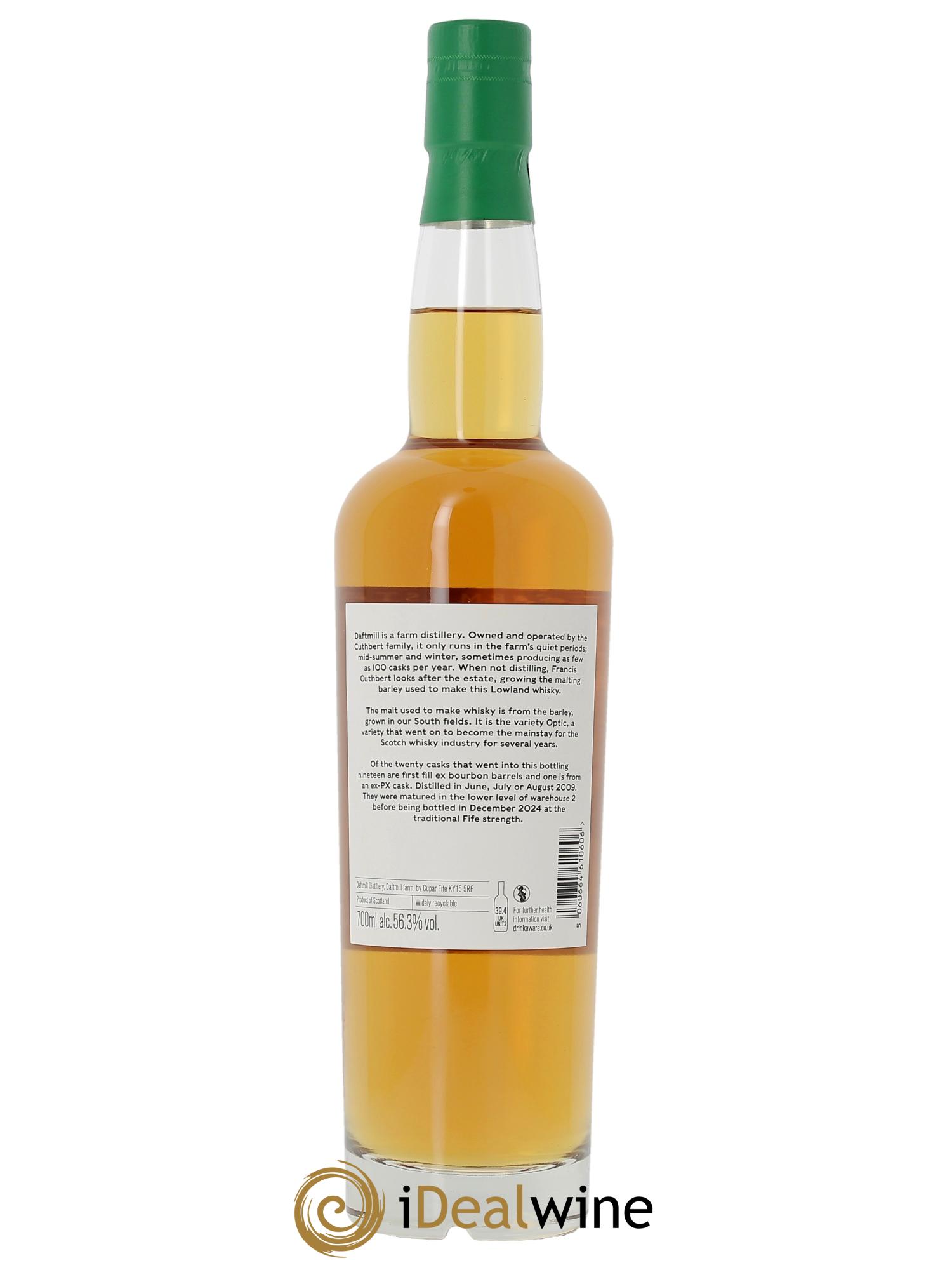 Whisky Daftmill 15 years 2009 - Lot of 1 bottle - 1