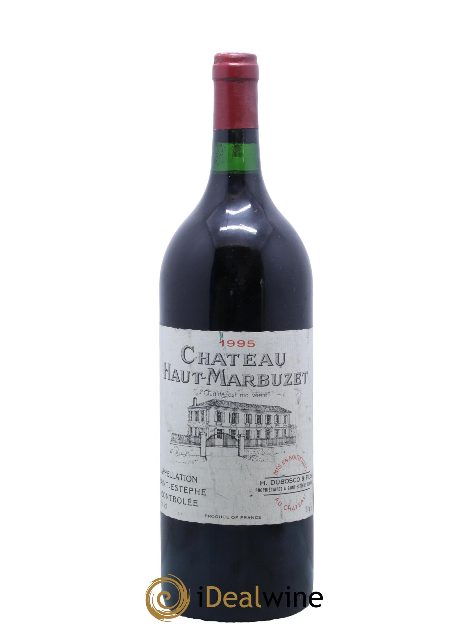 Château Haut Marbuzet 1995 - Lot de 1 magnum - 0