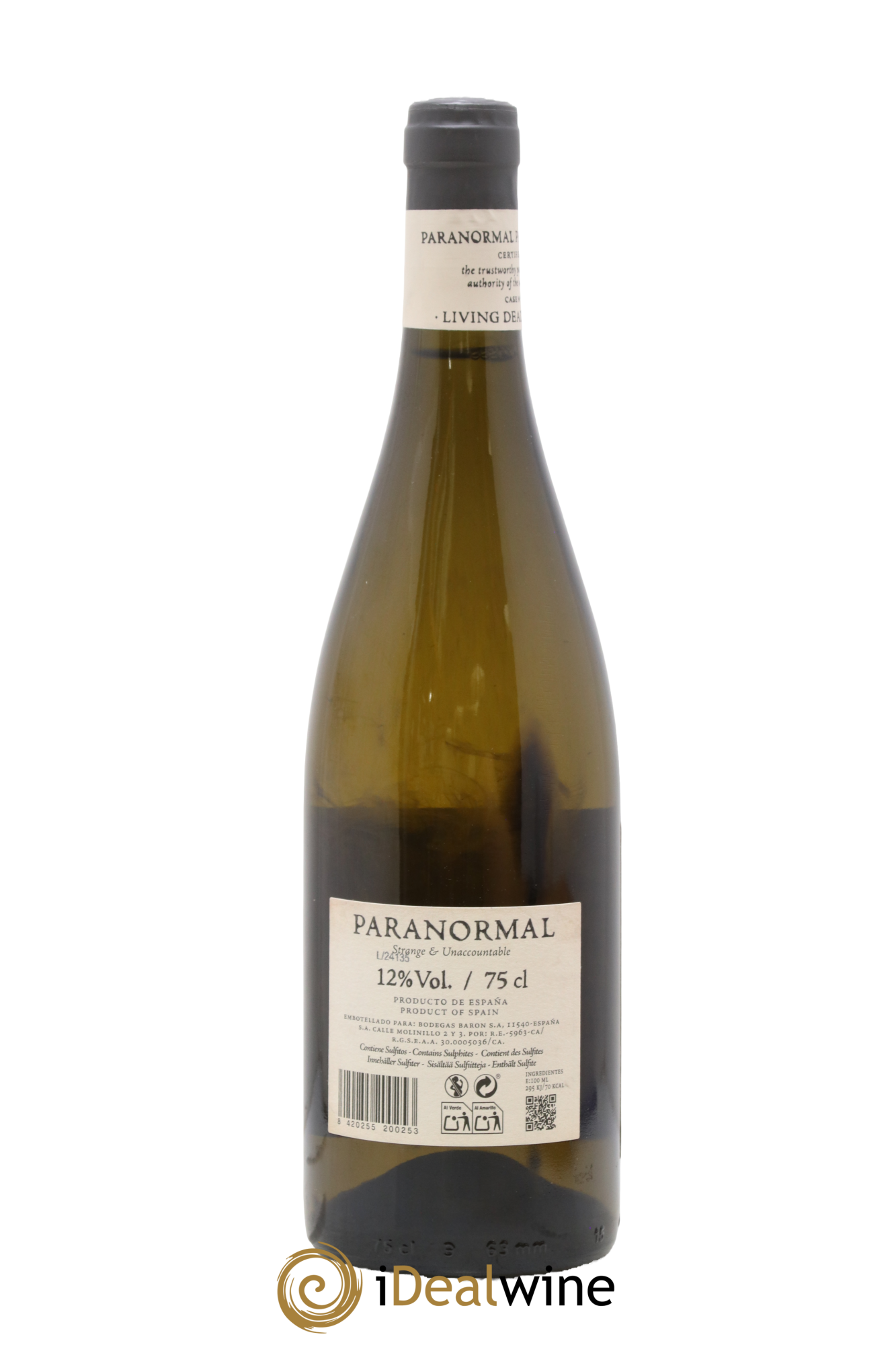 Espagne Paranormal Bodegas Baron - Posten von 1 Flasche - 1