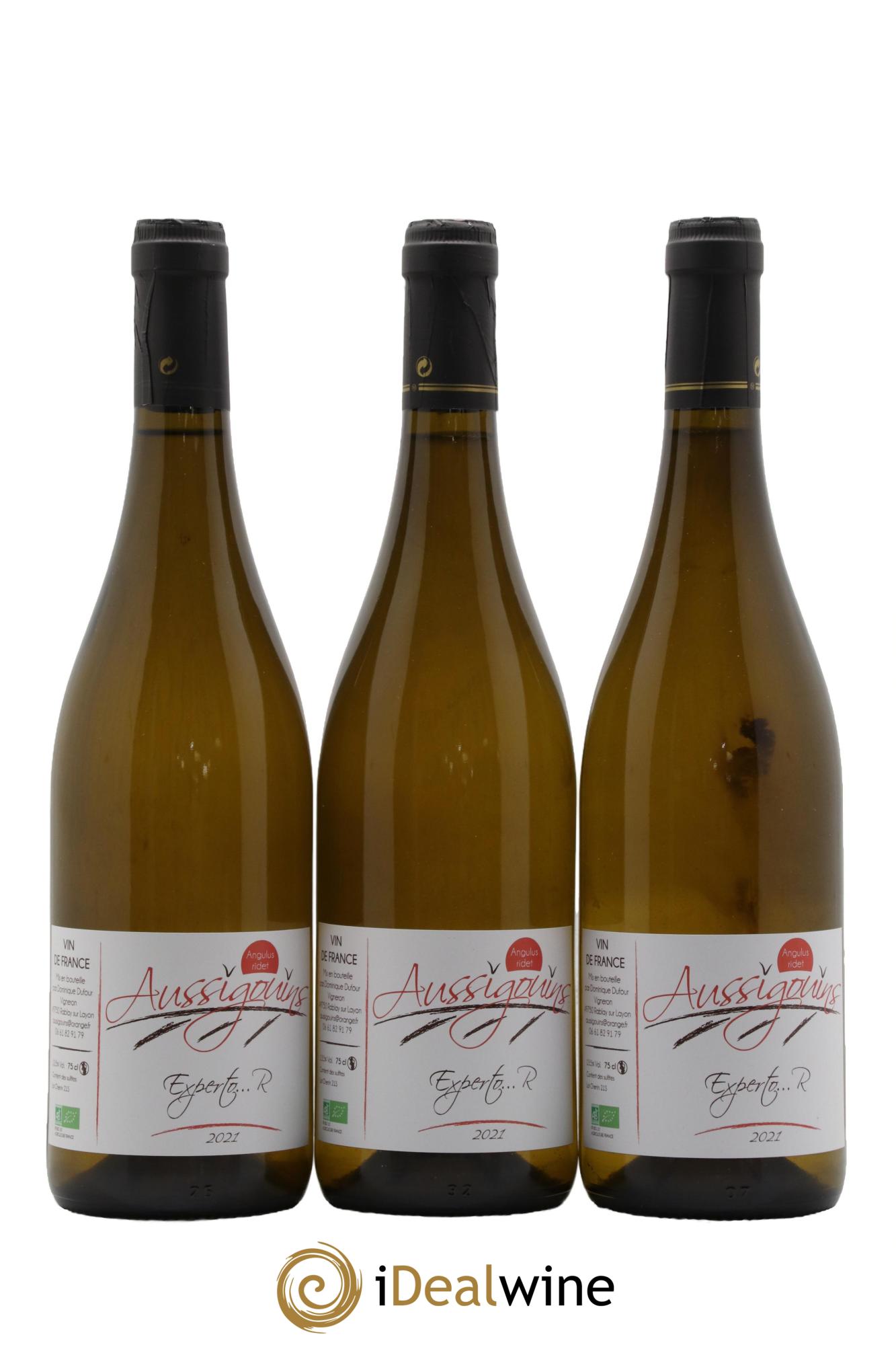Vin de France Experto R Les Aussigouins Dominique Dufour 2021 - Lot de 3 bouteilles - 0