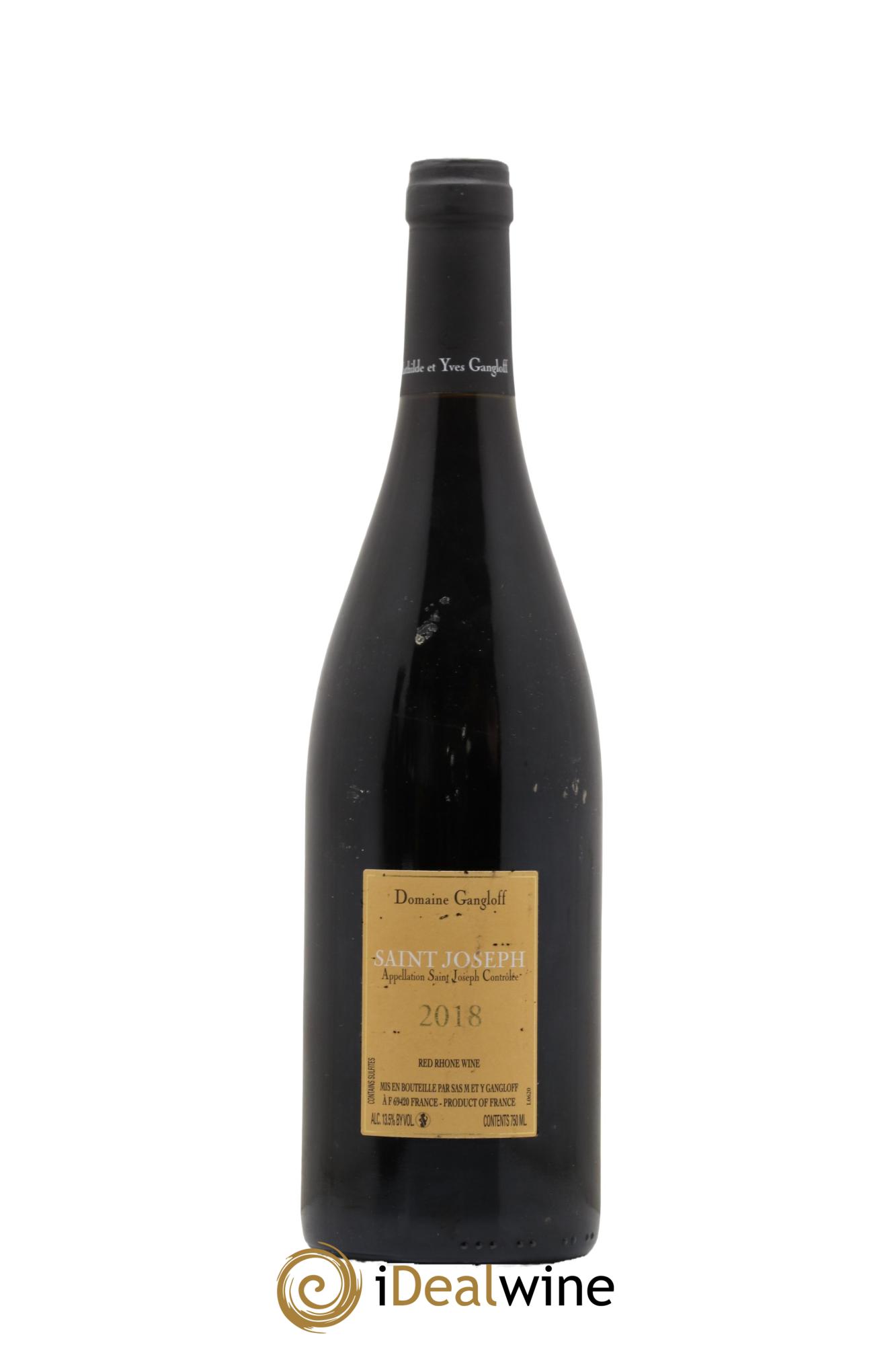 Saint-Joseph Gangloff (Domaine) 2018 - Lot de 1 bouteille - 1