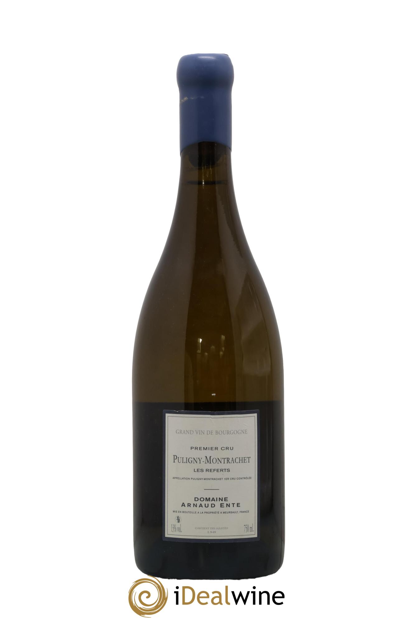 Puligny-Montrachet 1er Cru Les Referts Arnaud Ente 2009 - Lot de 1 bouteille - 1