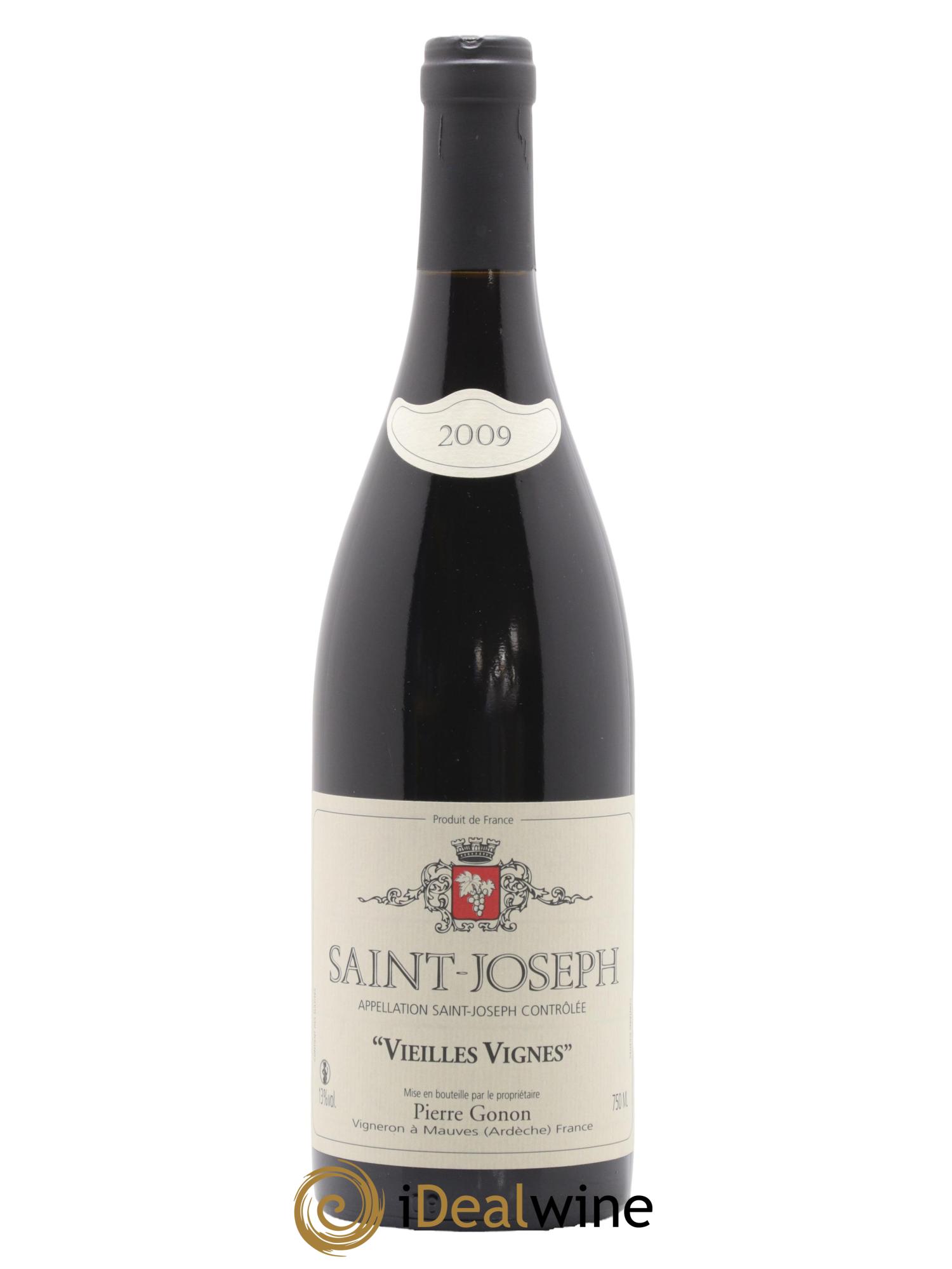 Saint-Joseph Vieilles Vignes Gonon (Domaine) 2009 - Lot de 1 bouteille - 0