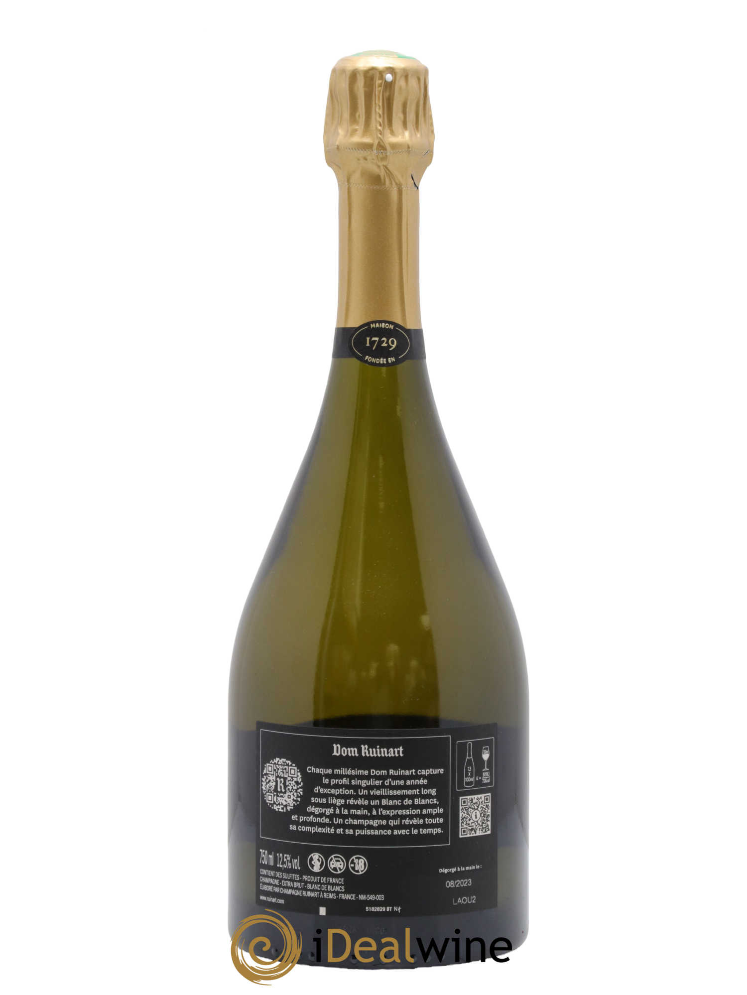 Dom Ruinart Brut Ruinart 2013 - Lot de 1 bouteille - 1