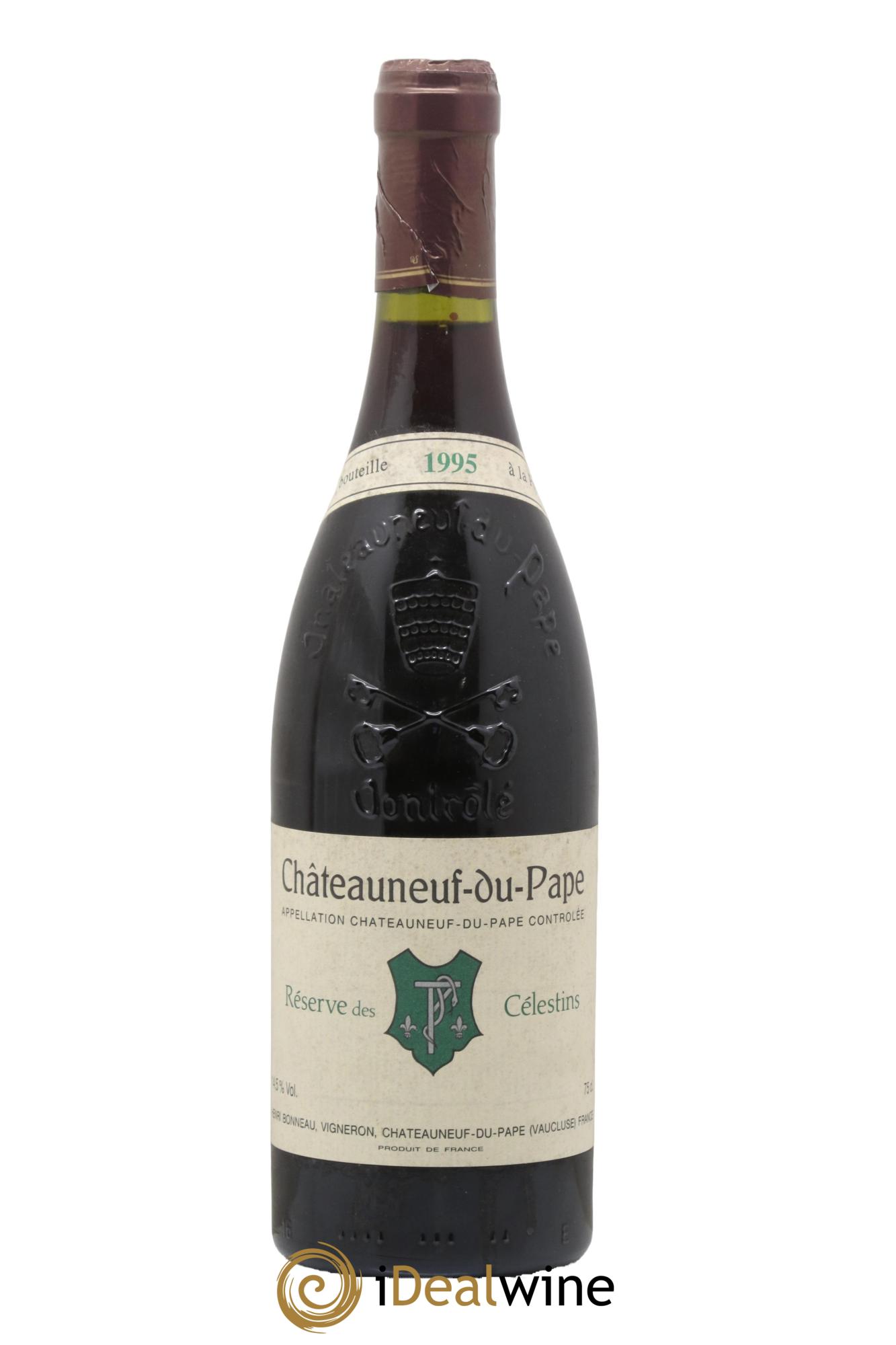 Châteauneuf-du-Pape Réserve des Célestins Henri Bonneau & Fils 1995 - Lotto di 1 bottiglia - 0