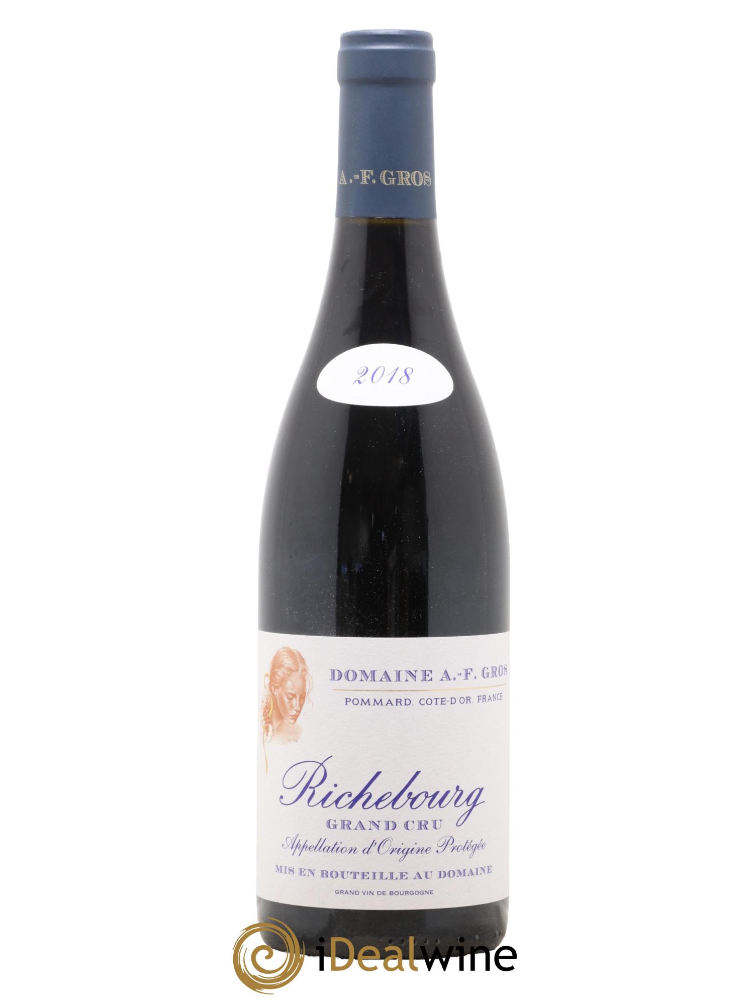 Richebourg Grand Cru A.-F. Gros 2018 - Lot de 1 bouteille - 0