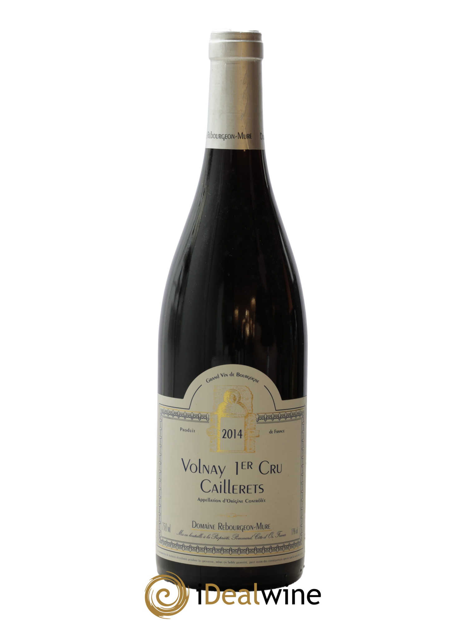 Volnay 1er Cru Caillerets Rebourgeon-Mure 2014 - Lot de 1 bouteille - 0