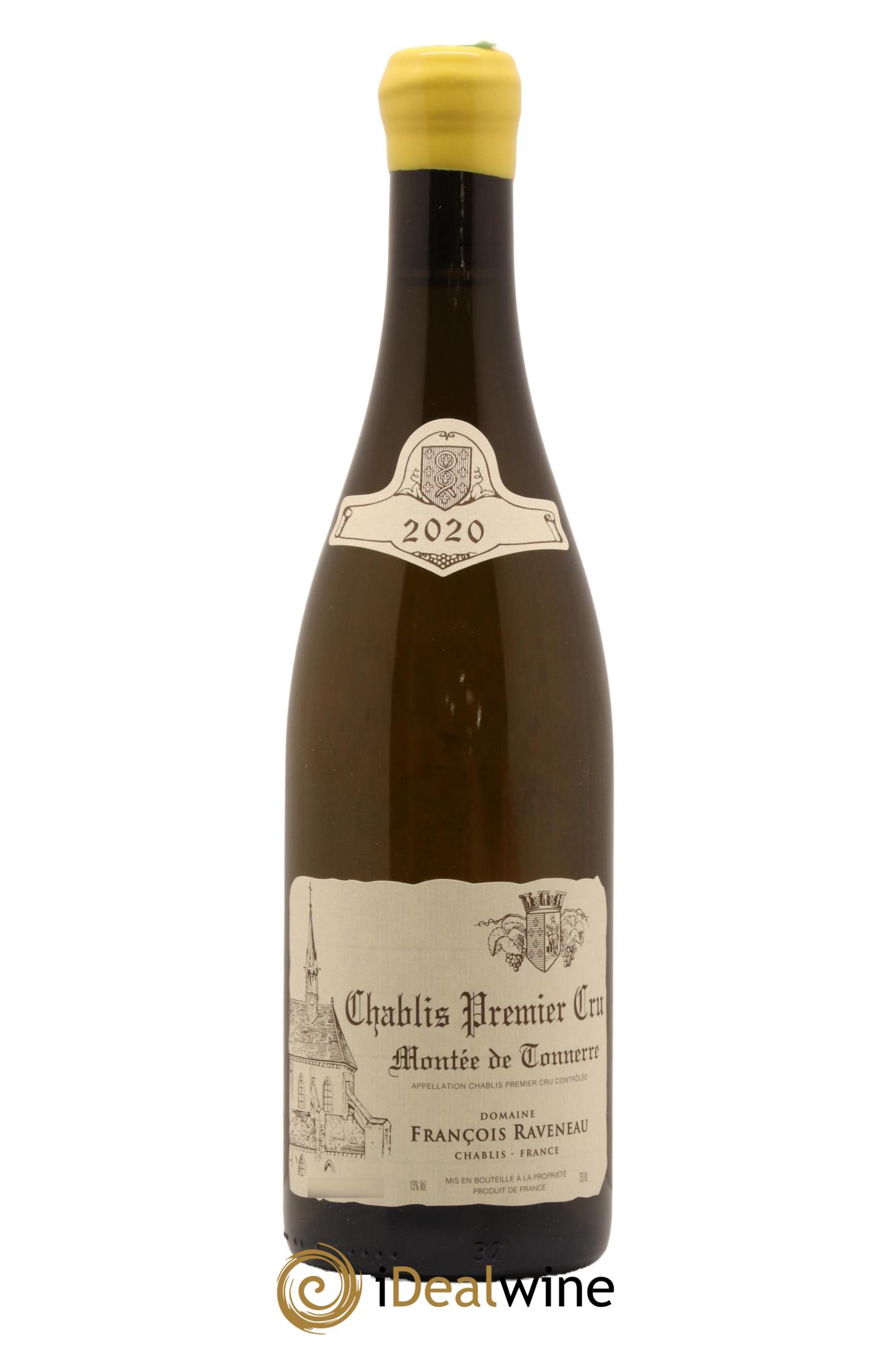 Chablis 1er Cru Montée de Tonnerre Raveneau (Domaine) 2020 - Lot de 1 bouteille - 0