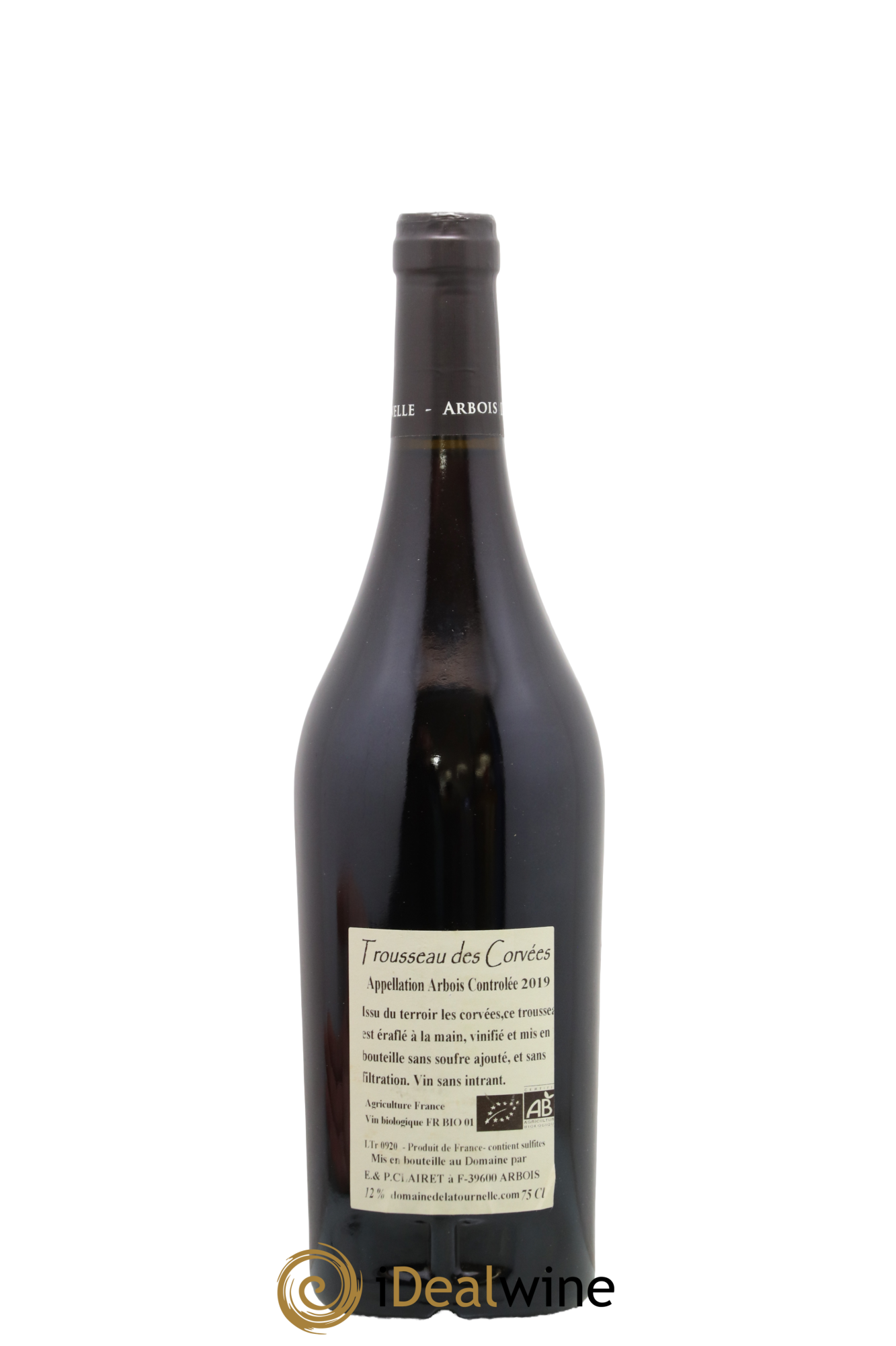 Arbois Trousseau des Corvées Domaine de la Tournelle 2019 - Lot of 1 bottle - 1