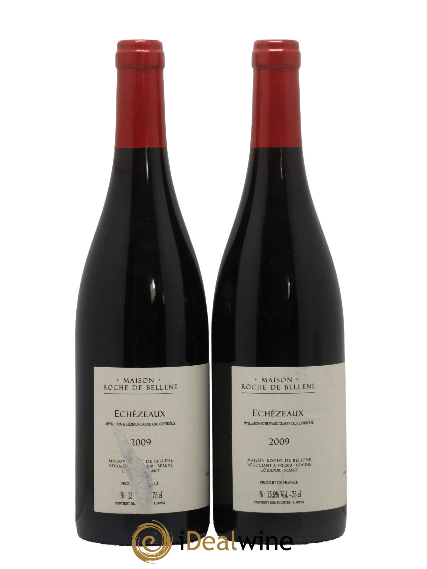 Echezeaux Grand Cru Maison Roche de Bellene  2009 - Lot of 2 bottles - 1