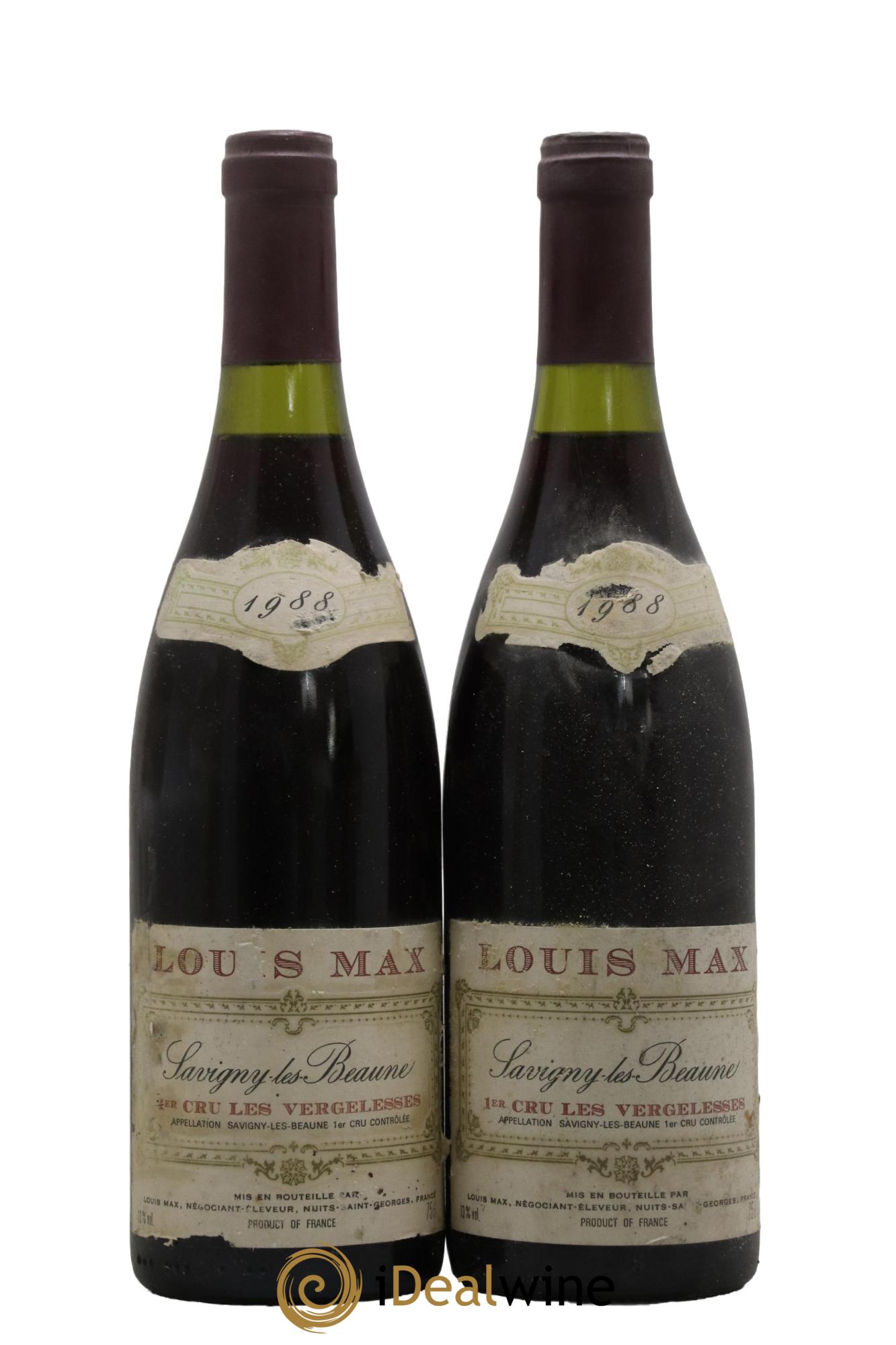 Savigny-lès-Beaune Louis Max 1988 - Lot de 2 bouteilles - 0