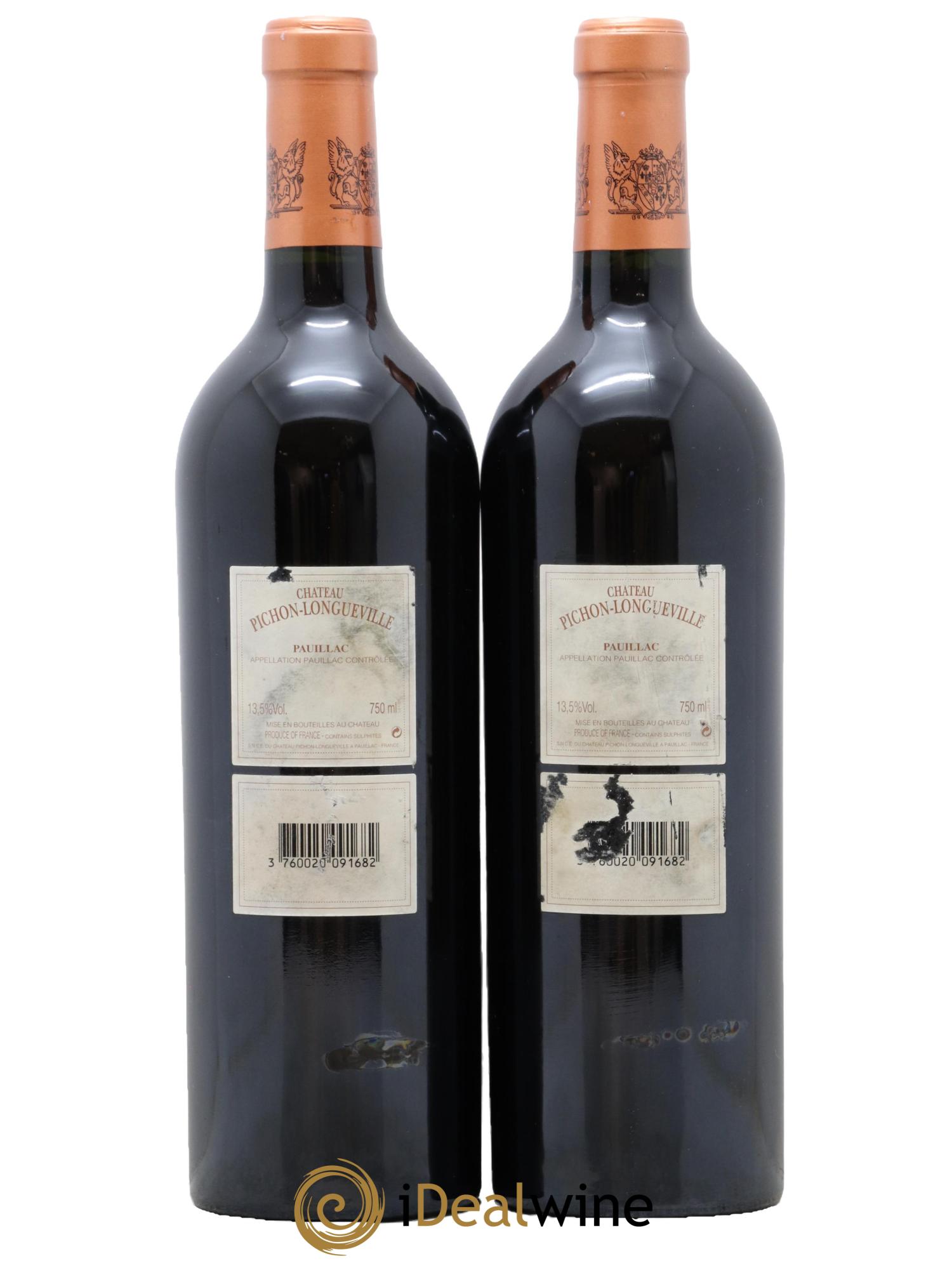 Pichon Longueville Baron 2ème Grand Cru Classé 2005 - Lot de 2 bouteilles - 1