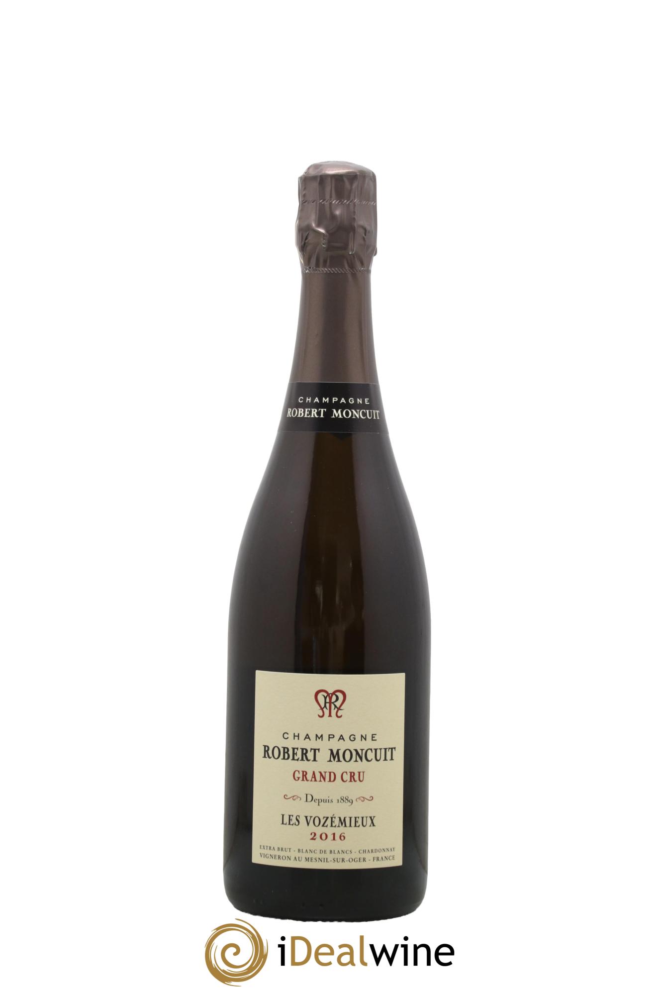 Vozémieux Blanc de Blancs Grand Cru Extra-Brut Robert Moncuit  2016 - Lot de 1 bouteille - 0