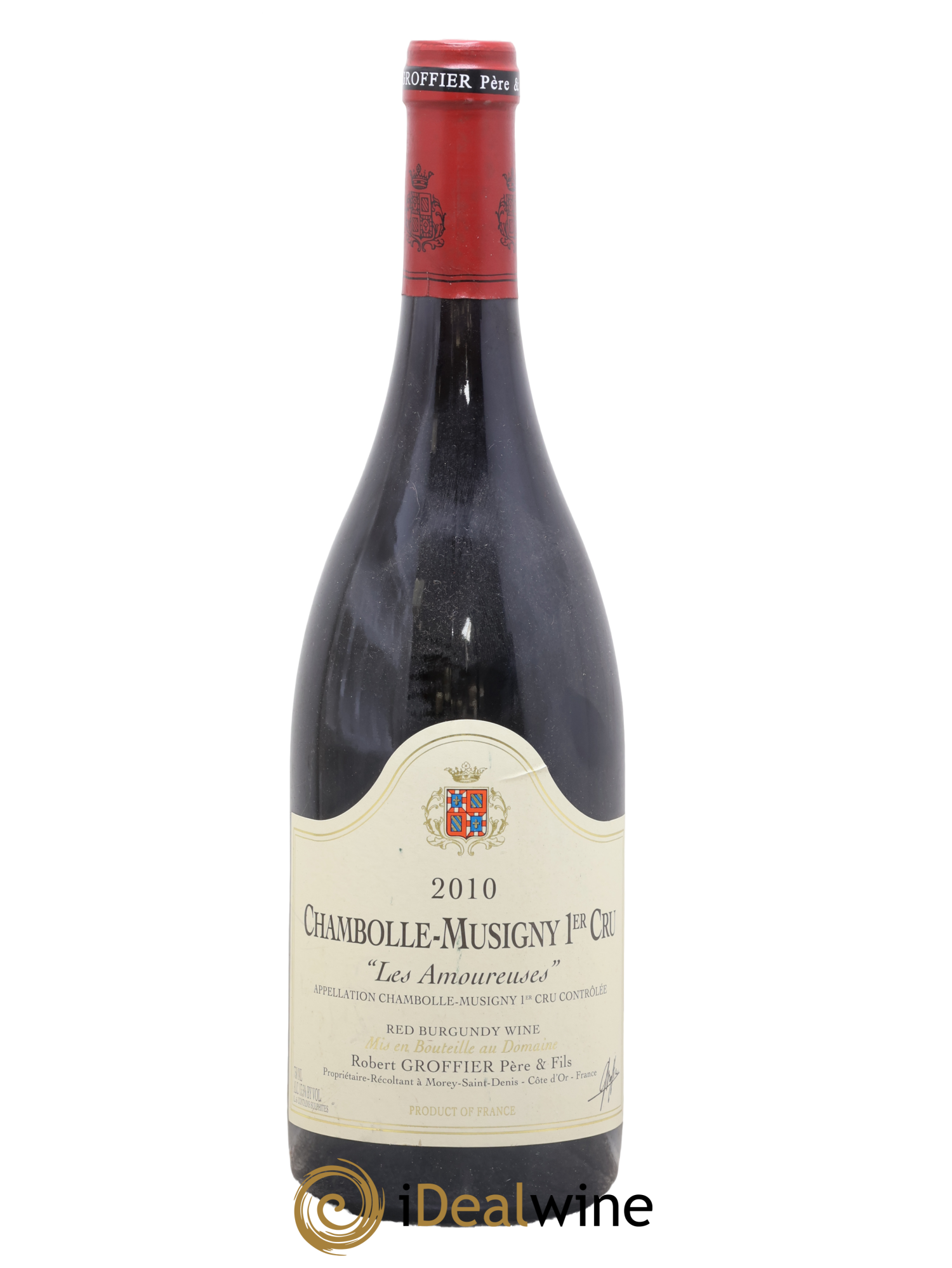 Chambolle-Musigny 1er Cru Les Amoureuses Robert Groffier Père & Fils (Domaine) 2010 - Lot de 1 bouteille - 0