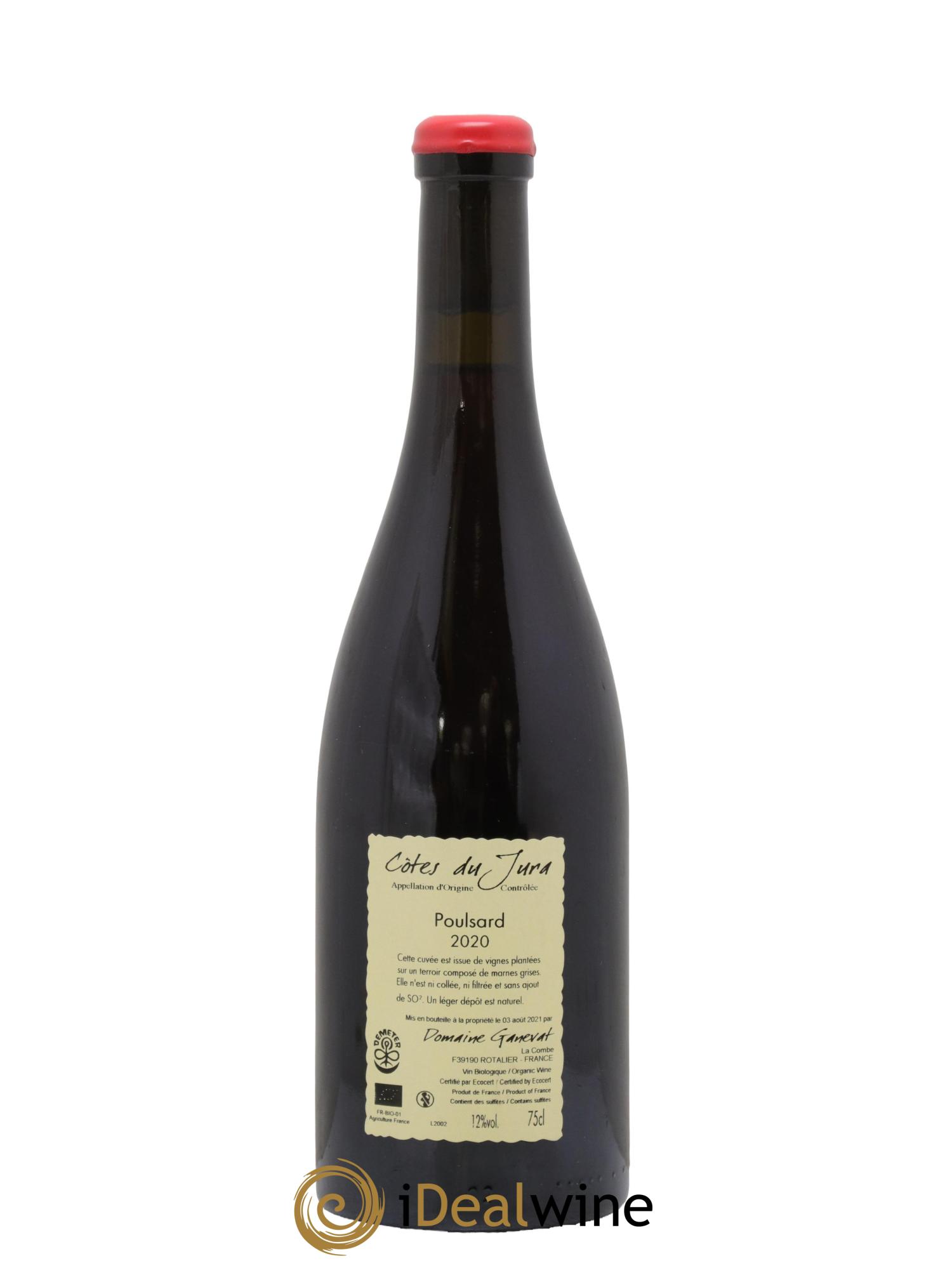 Côtes du Jura Les Chalasses Vieilles Vignes Poulsard Jean-François Ganevat (Domaine) 2020 - Lotto di 1 bottiglia - 1