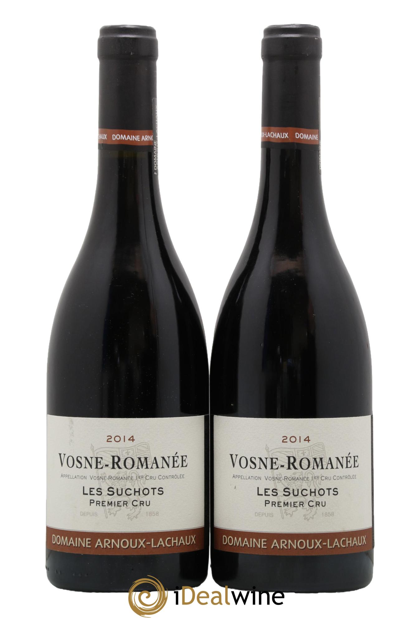 Vosne-Romanée 1er Cru Les Suchots Arnoux-Lachaux (Domaine) 2014 - Lot de 2 bouteilles - 0