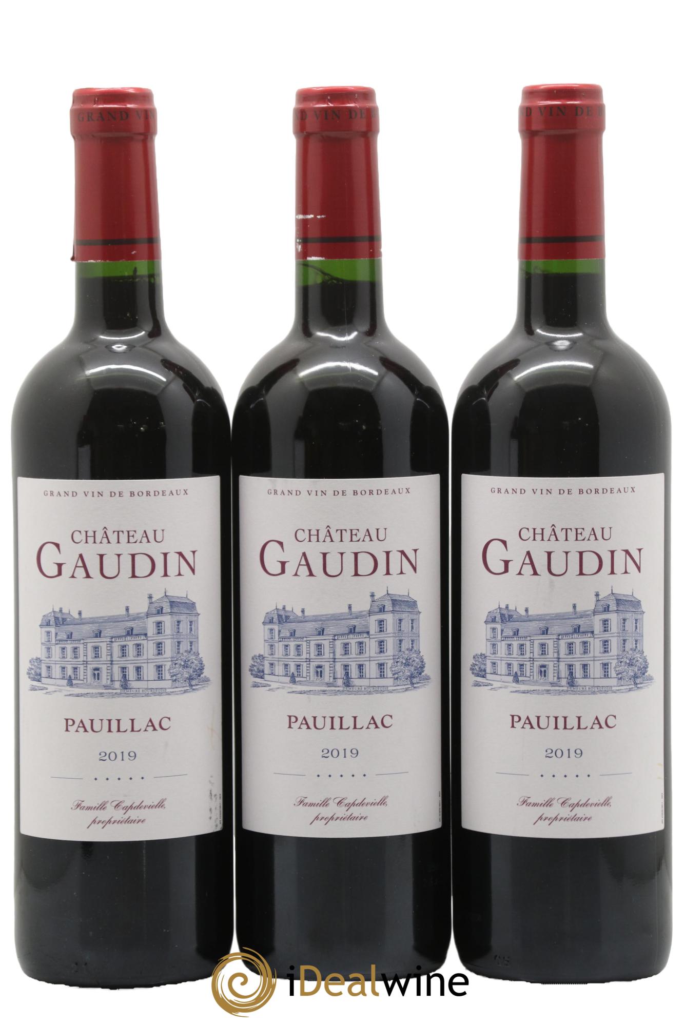 Château Gaudin 2019 - Posten von 3 Flaschen - 0