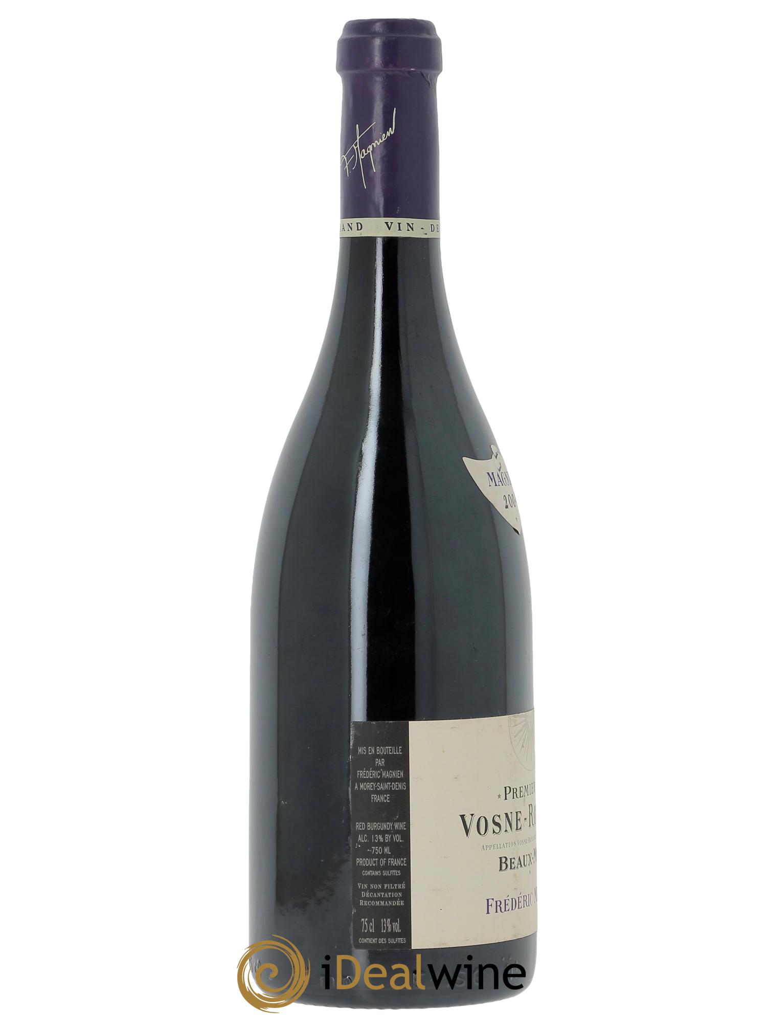 Vosne-Romanée 1er Cru Beaumonts Frédéric Magnien  2004 - Lot de 1 bouteille - 1
