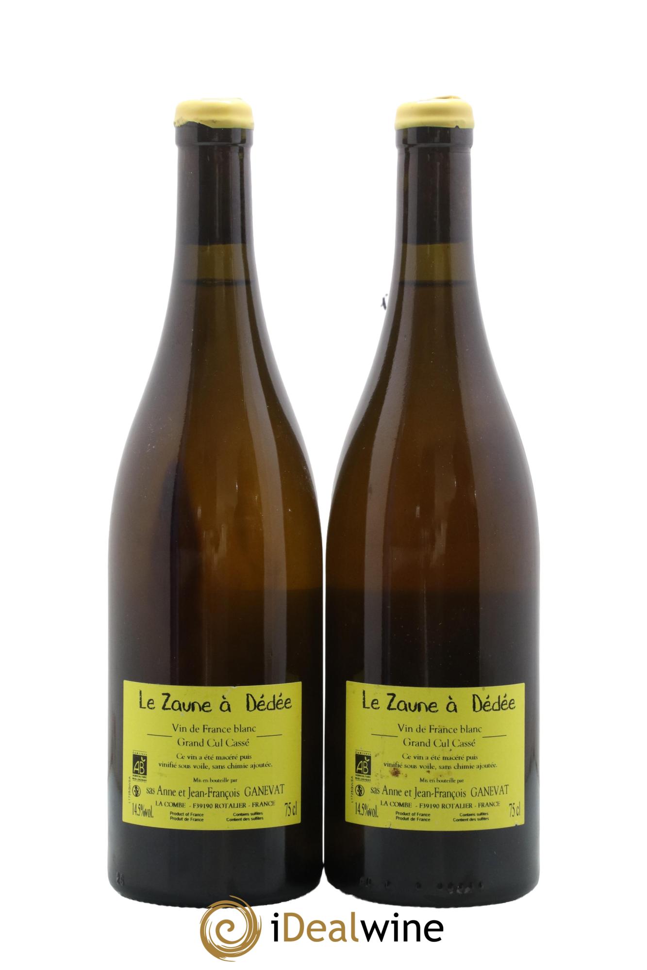 Vin de France Le Zaune à Dédée Jean-François Ganevat (Domaine) 2017 - Lot de 2 bouteilles - 1