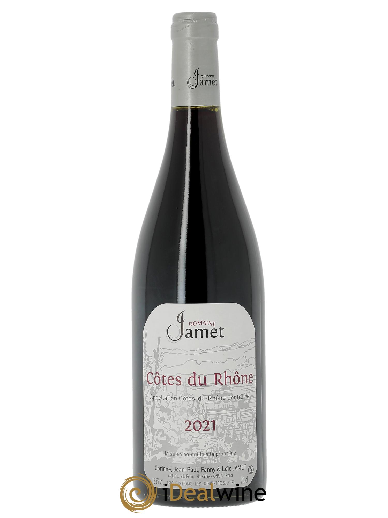Côtes-du-Rhône Jamet (Domaine) 2021 - Lotto di 1 bottiglia - 0