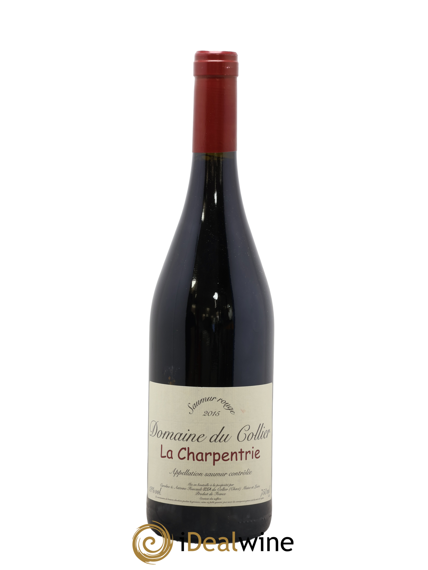 Saumur La Charpentrie Domaine du Collier 2015 - Posten von 1 Flasche - 0