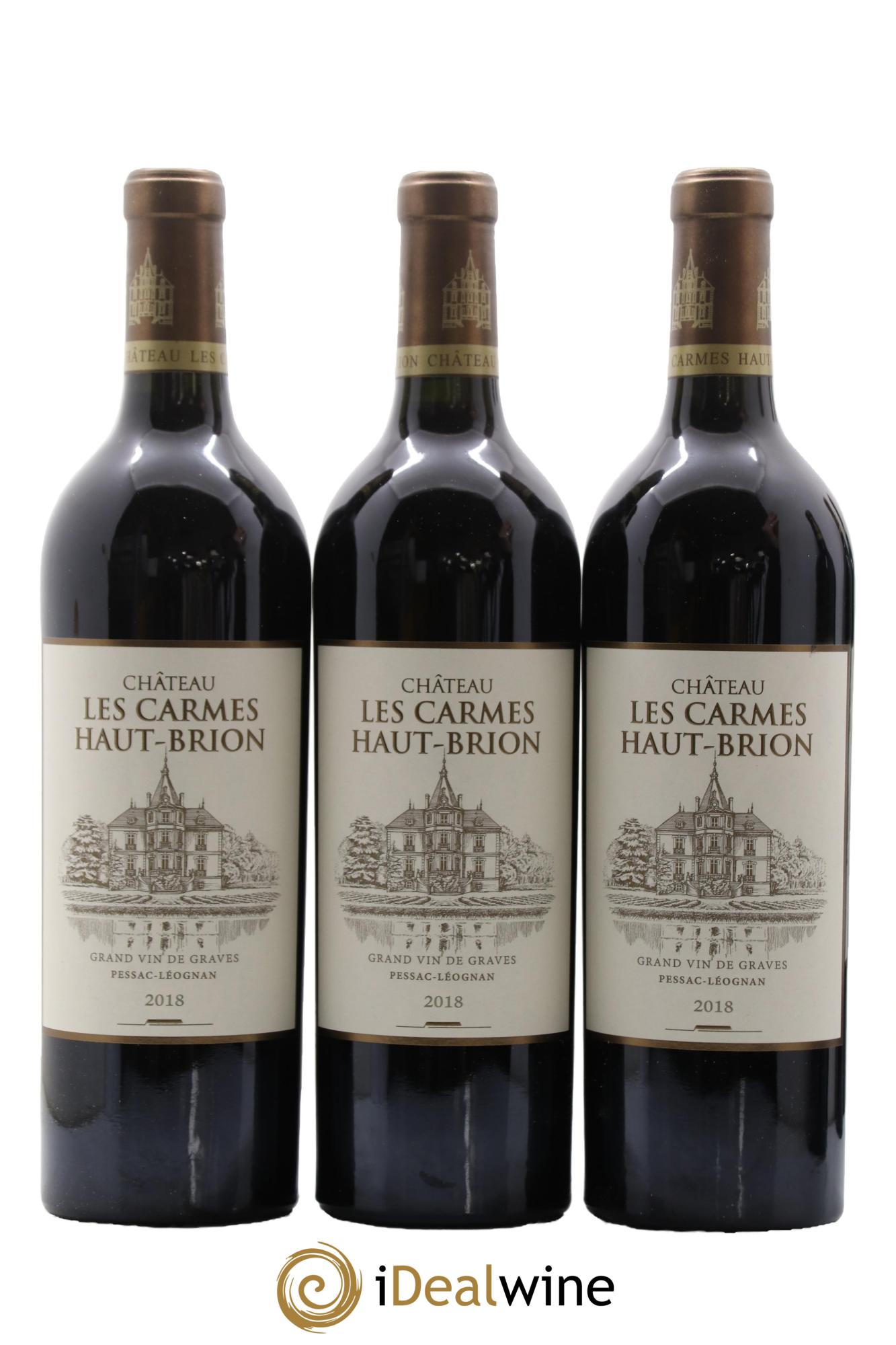 Château Les Carmes Haut-Brion 2018 - Lot de 6 bouteilles - 2