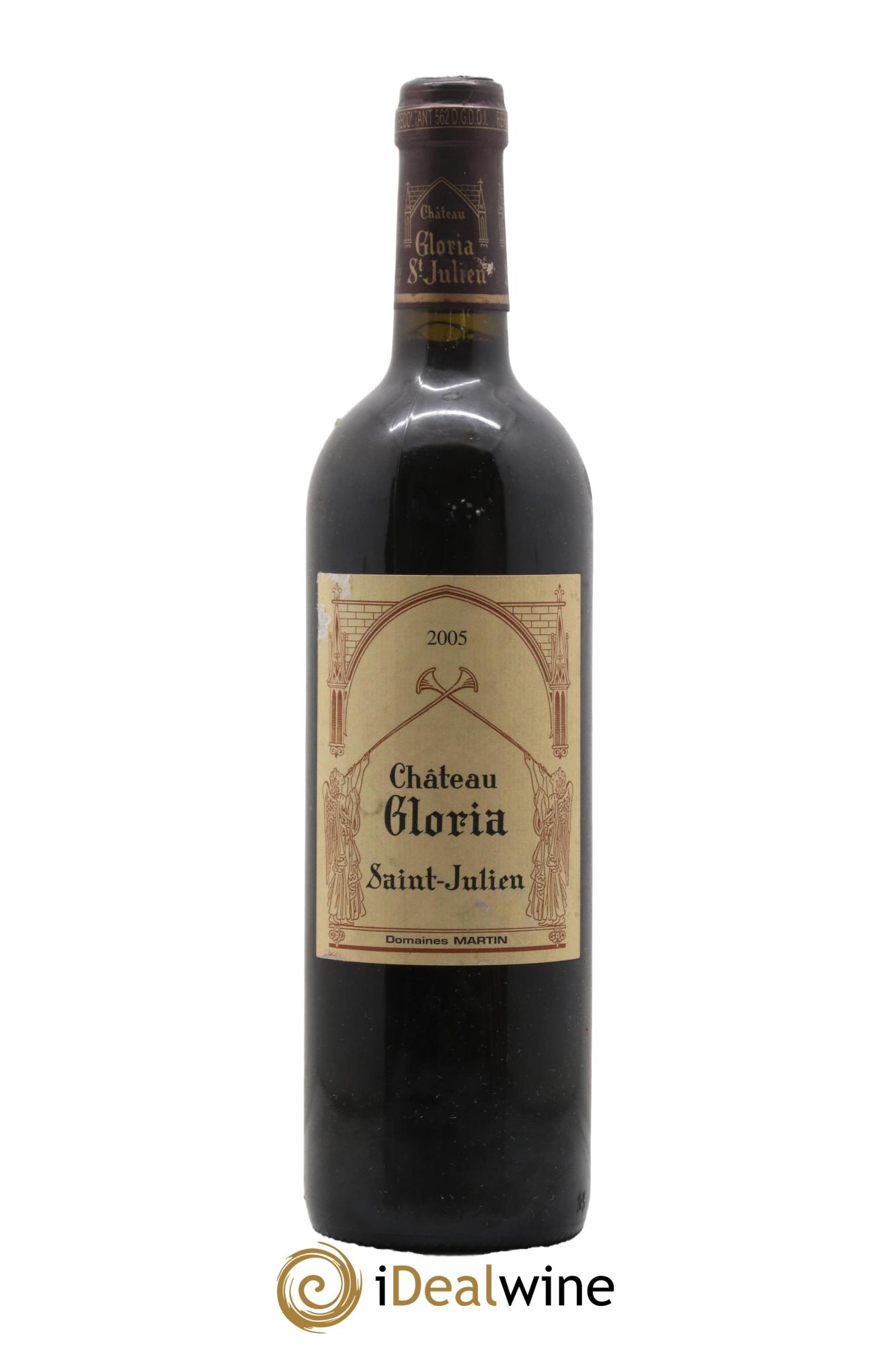 Château Gloria 2005 - Lot de 1 bouteille - 0