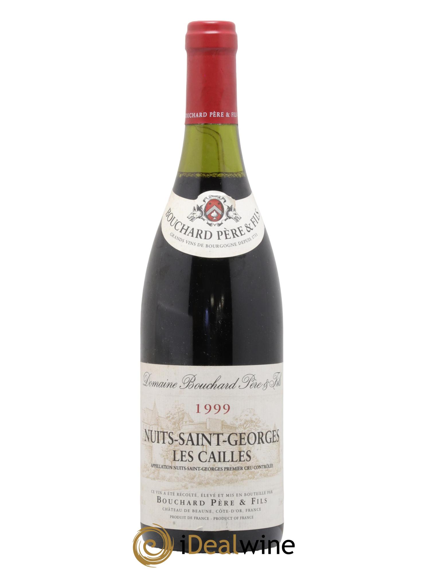 Nuits-Saint-Georges 1er Cru Les Cailles Bouchard Père & Fils 1999 - Lot de 1 bouteille - 0