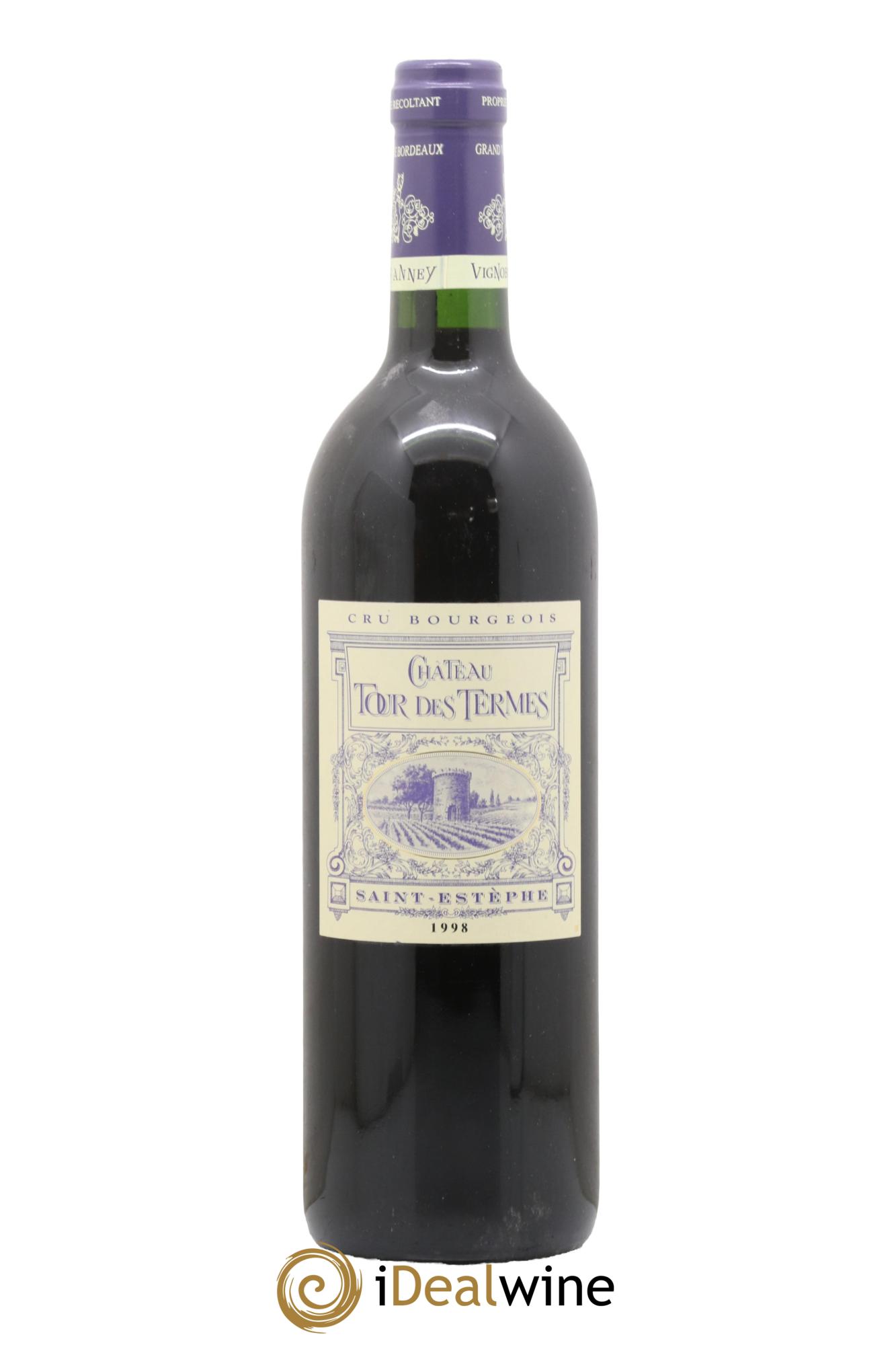 Château Tour des Termes Cru Bourgeois 1998 - Lot of 1 bottle - 0