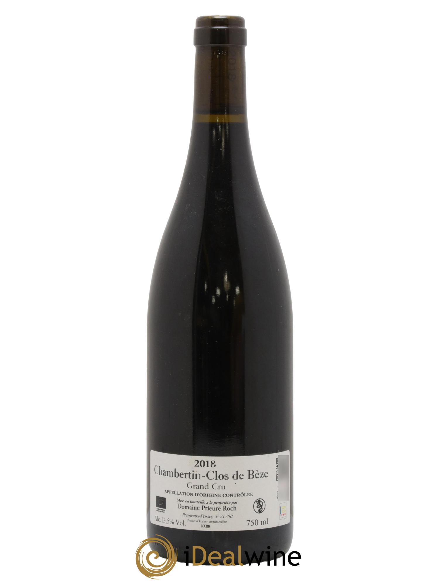 Chambertin Clos de Bèze Grand Cru Prieuré Roch 2018 - Posten von 1 Flasche - 1
