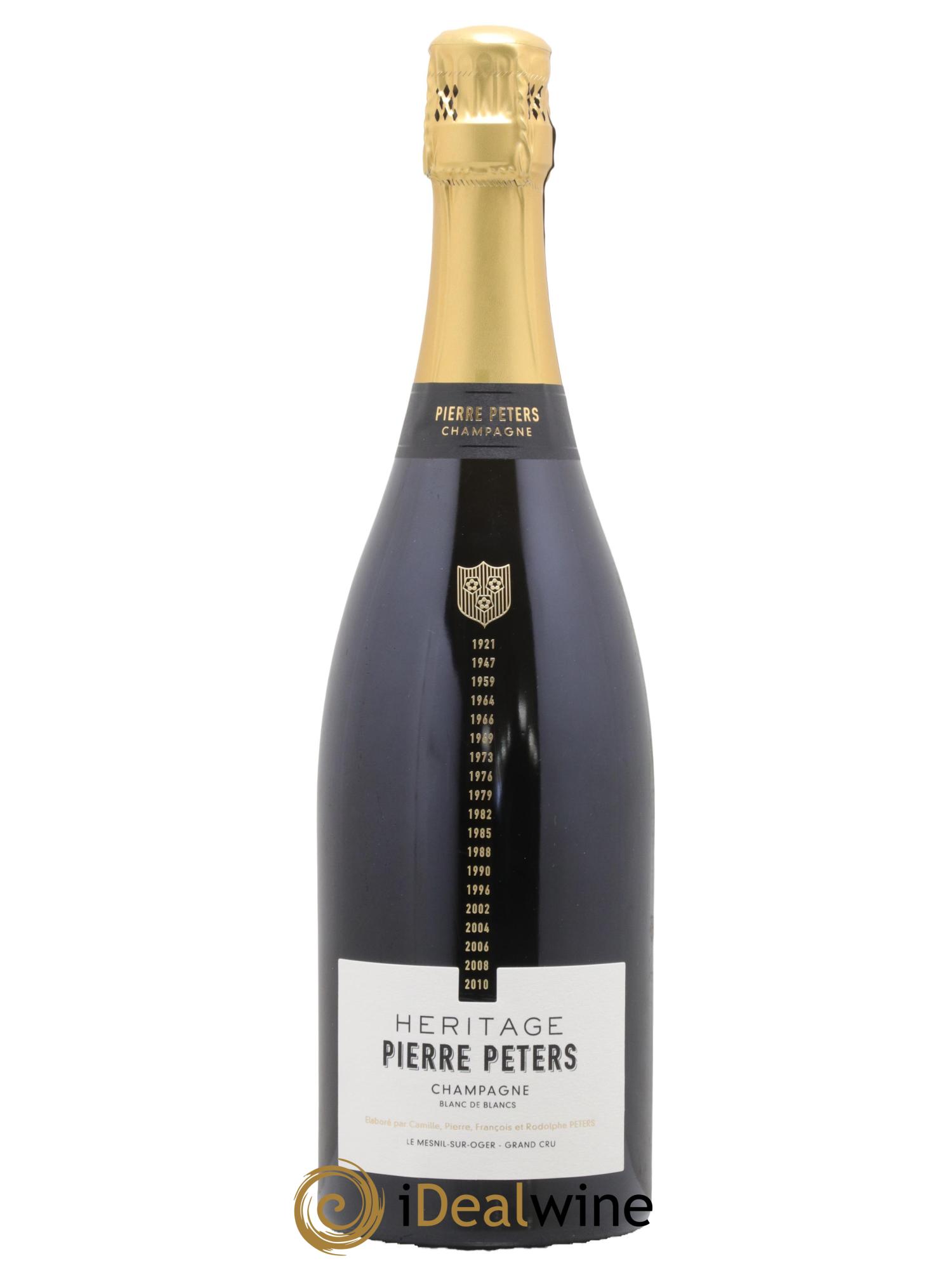 Champagne Héritage (1921-2010) Pierre Peters - Lot de 1 bouteille - 1