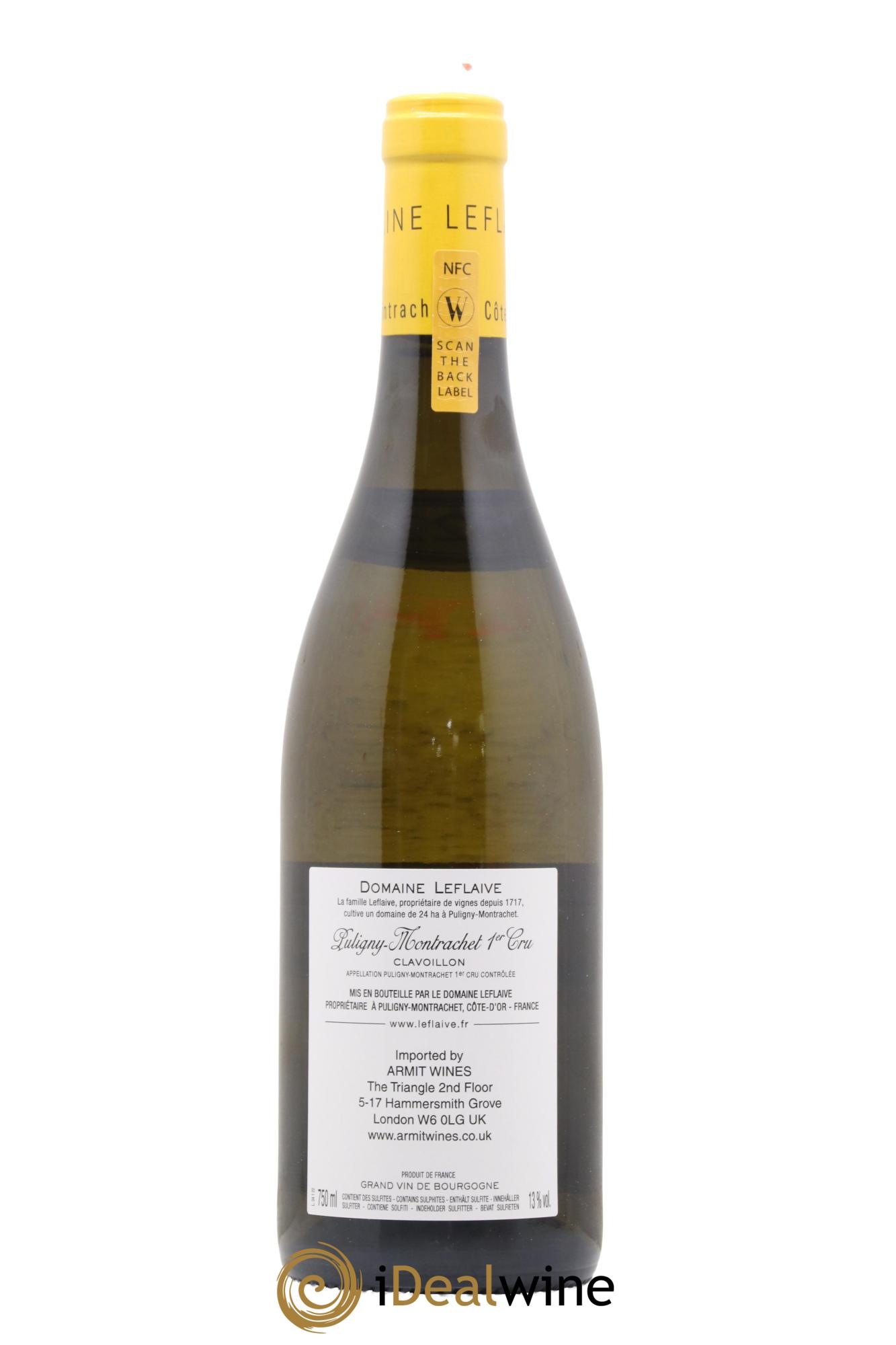 Puligny-Montrachet 1er Cru Clavoillon Leflaive (Domaine) 2022 - Posten von 1 Flasche - 1