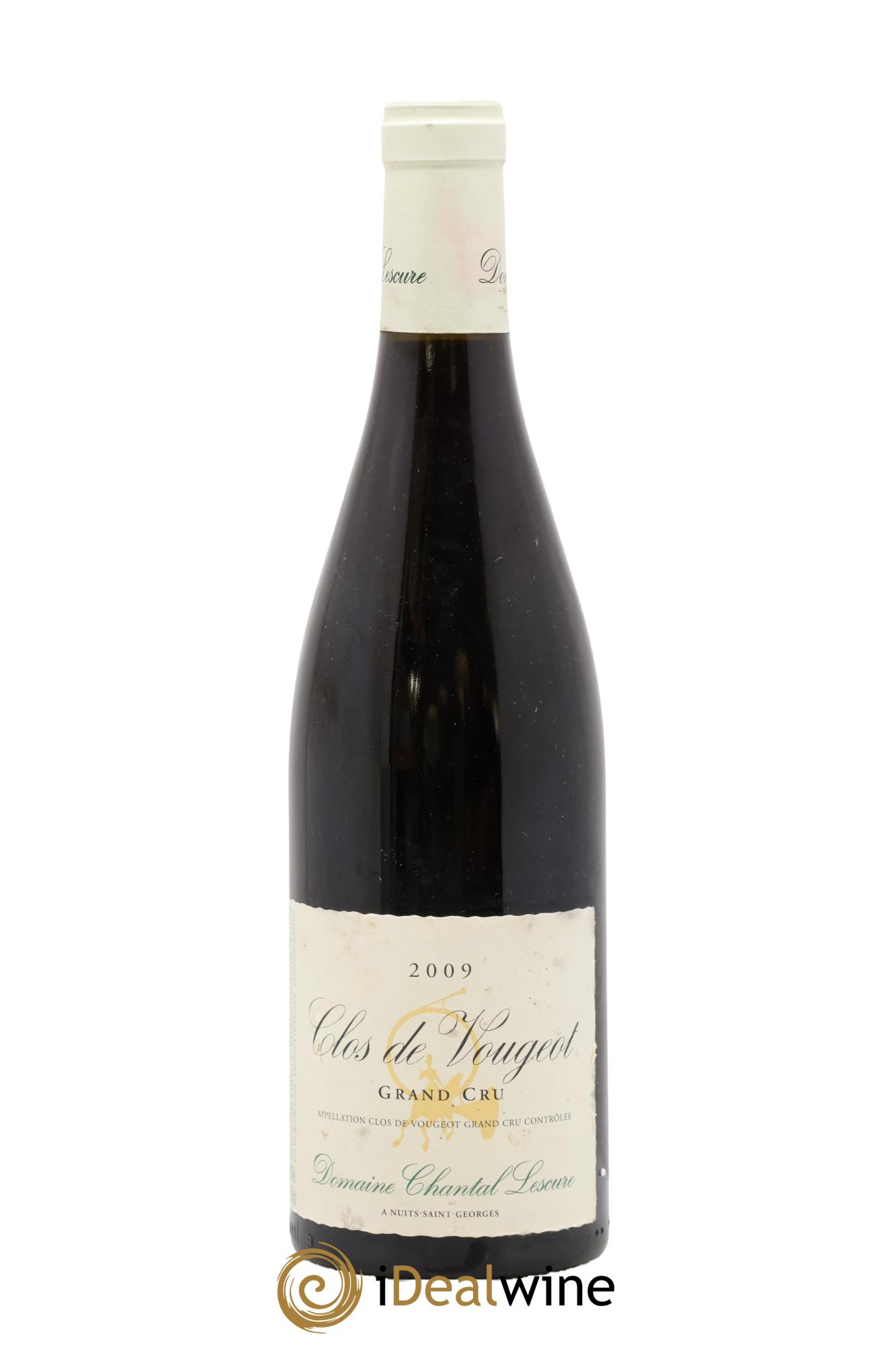 Clos de Vougeot Grand Cru Chantal Lescure 2009 - Lot of 1 bottle - 0